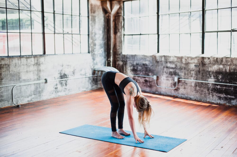 How To Do Standing Forward Fold - Evolve Fit Wear