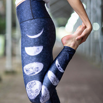 Full Length Leggings Women Casual Sports Fitness Pants Printed