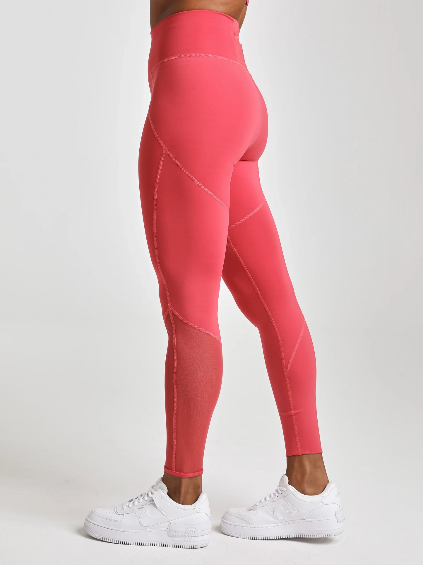 Mesh Panel Legging - Vintage Rose | Losano | Evolve Fit Wear