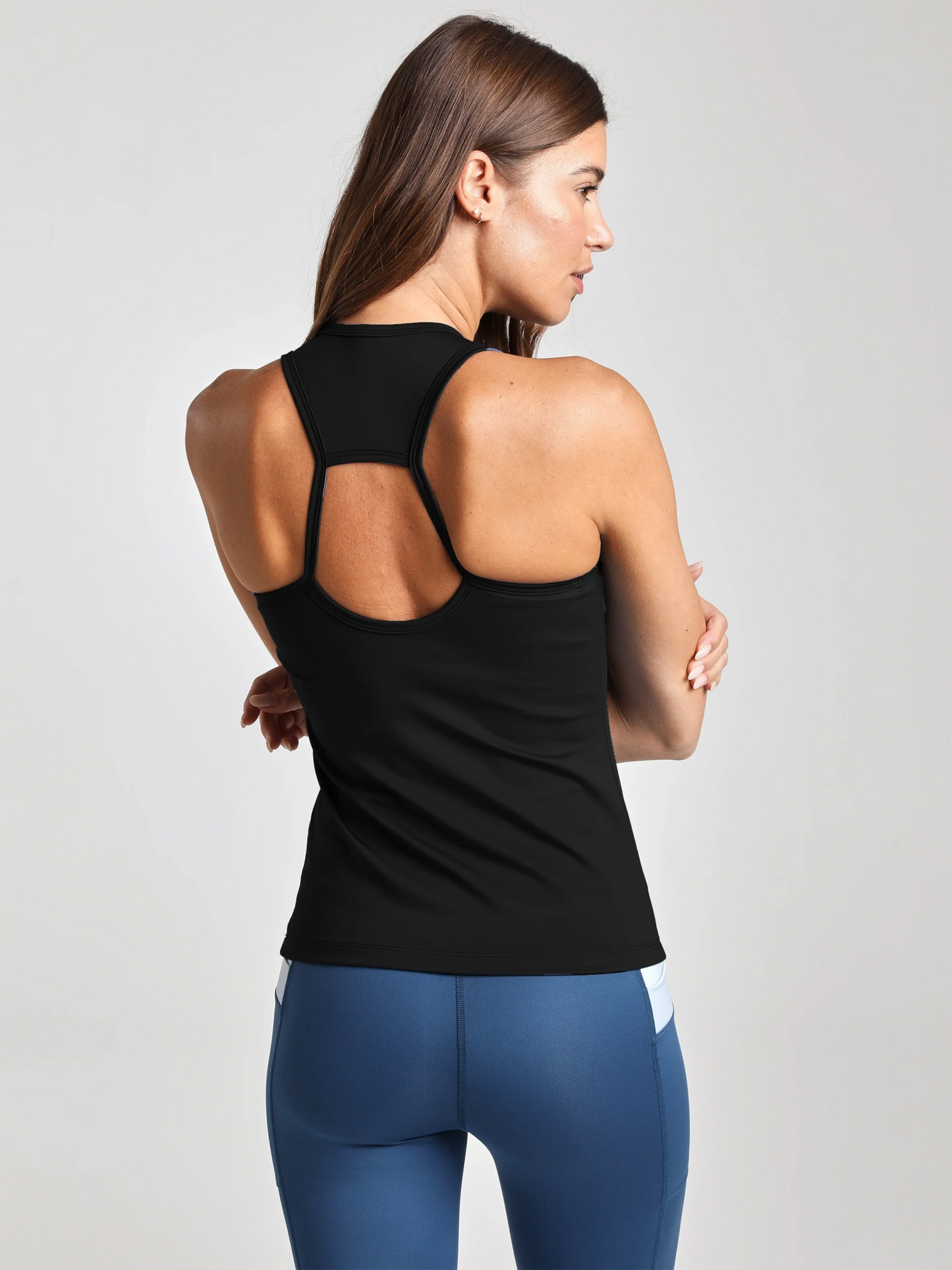 Keep You Cool Tank - Black | Losano | Evolve Fit Wear