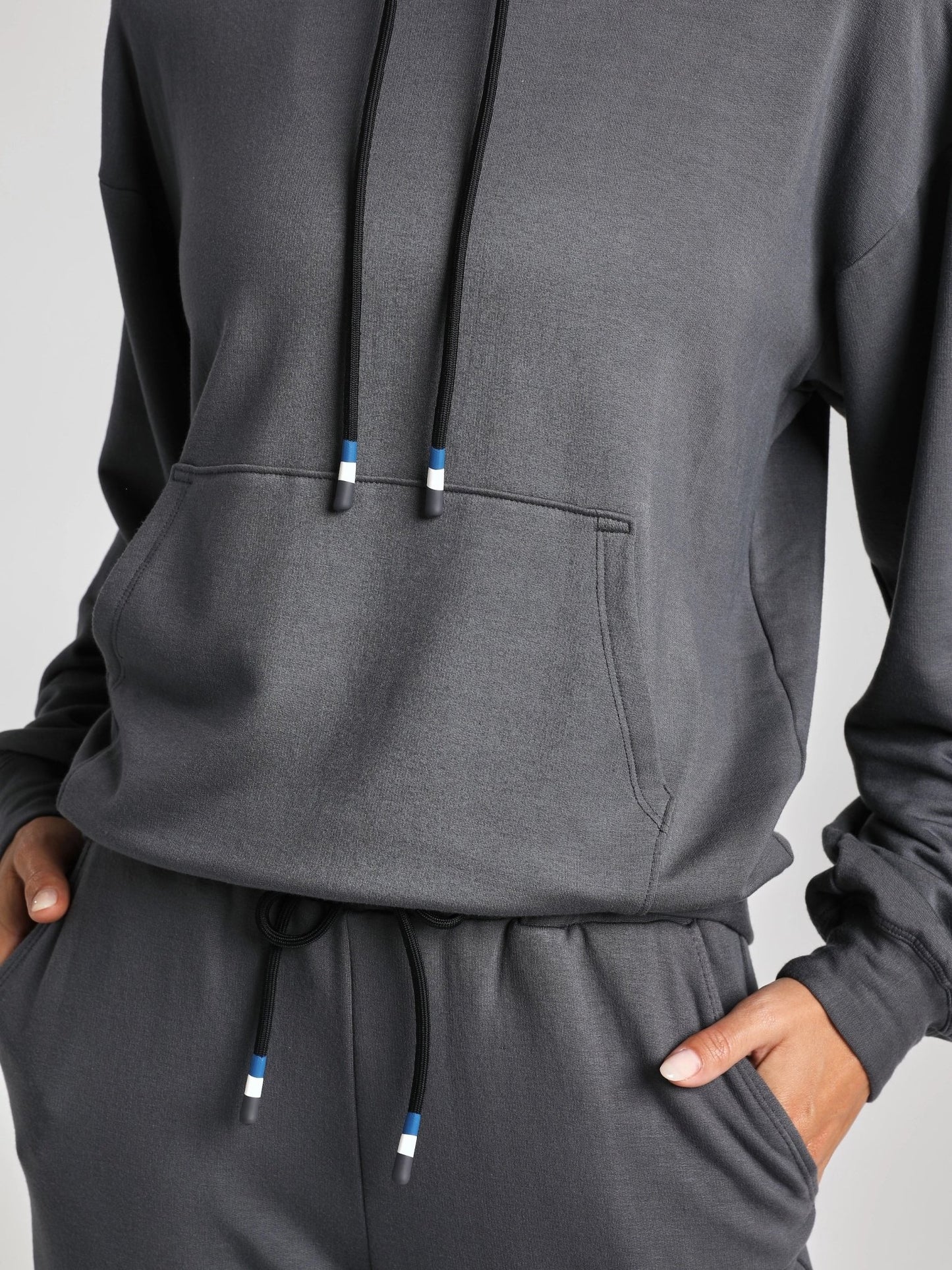 Tenderblend Monterey Hoodie - Charcoal | Losano | Evolve Fit Wear