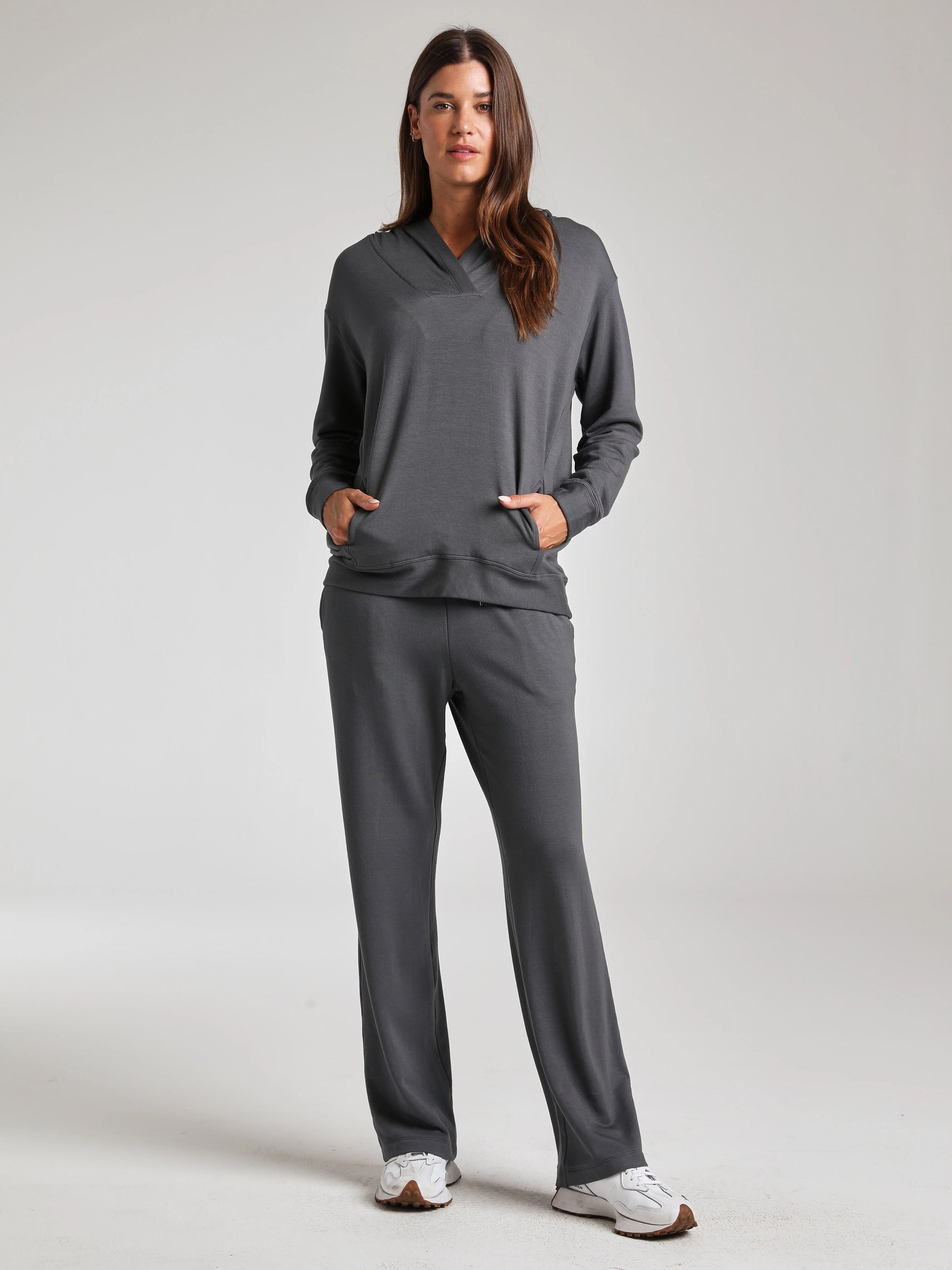 Malibu Hoodie - Charcoal | Losano | Evolve Fit Wear