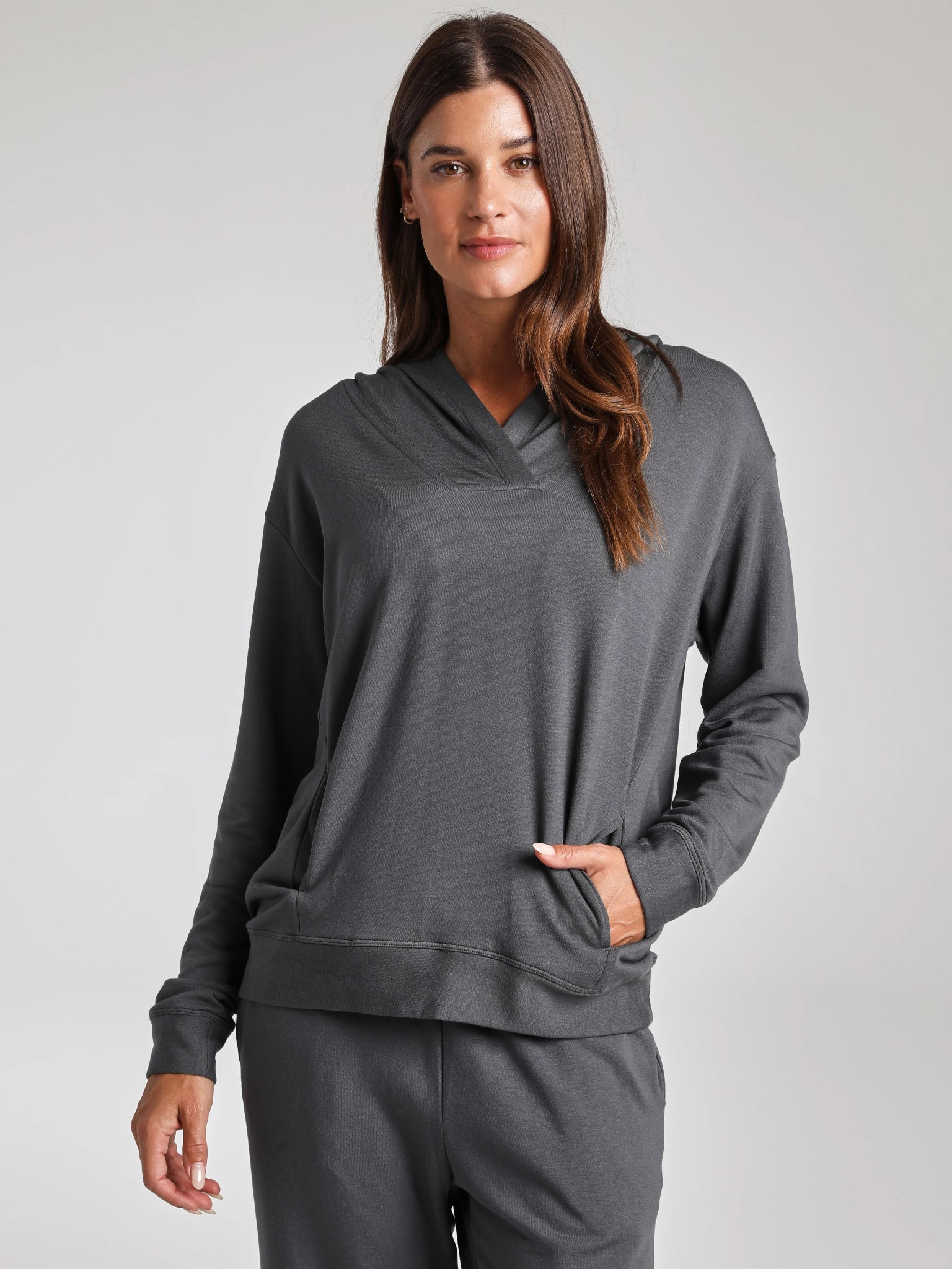 Malibu Hoodie - Charcoal | Losano | Evolve Fit Wear