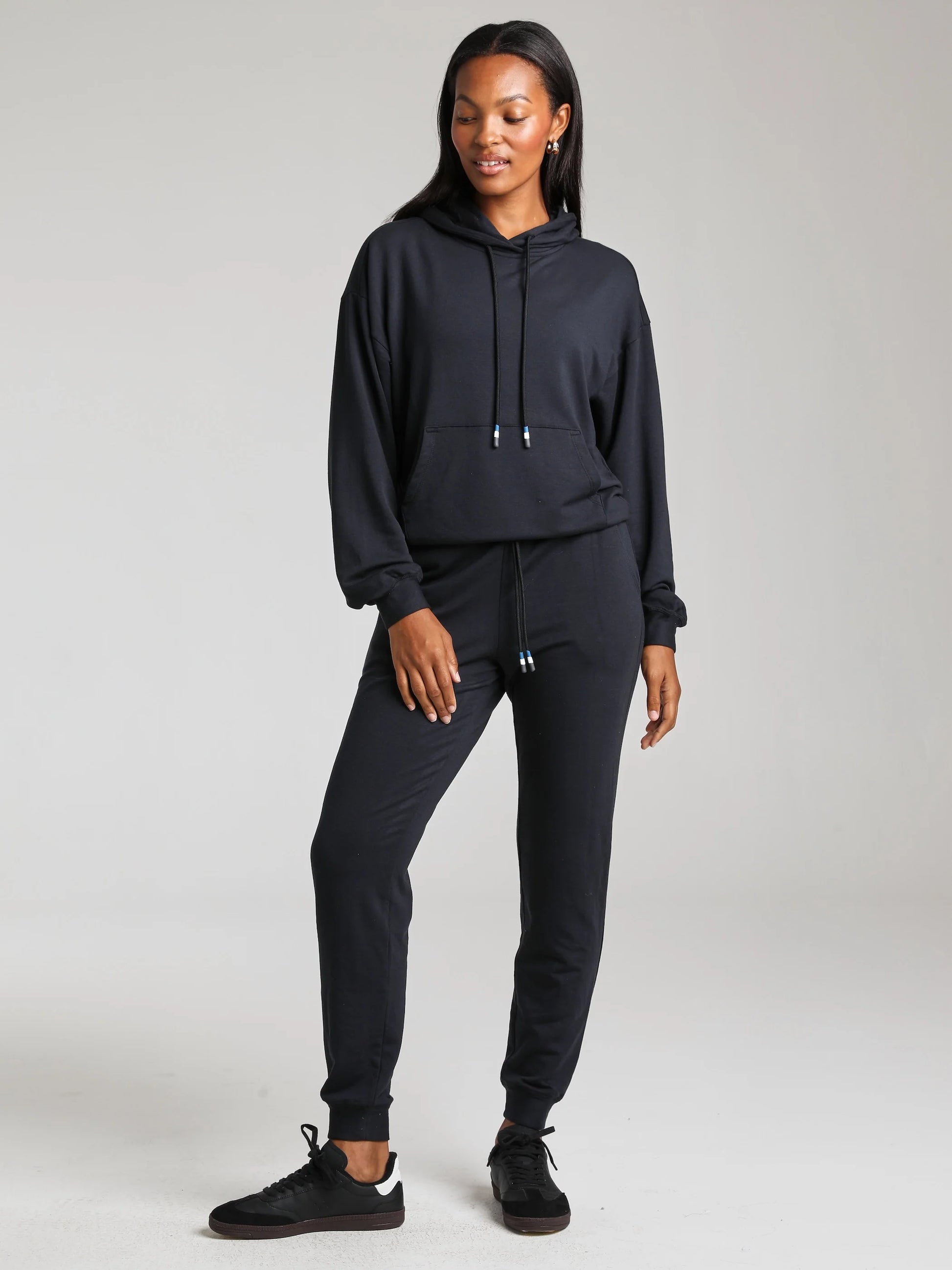 TenderBlend Monterey Hoodie - Black | Losano | Evolve Fit Wear