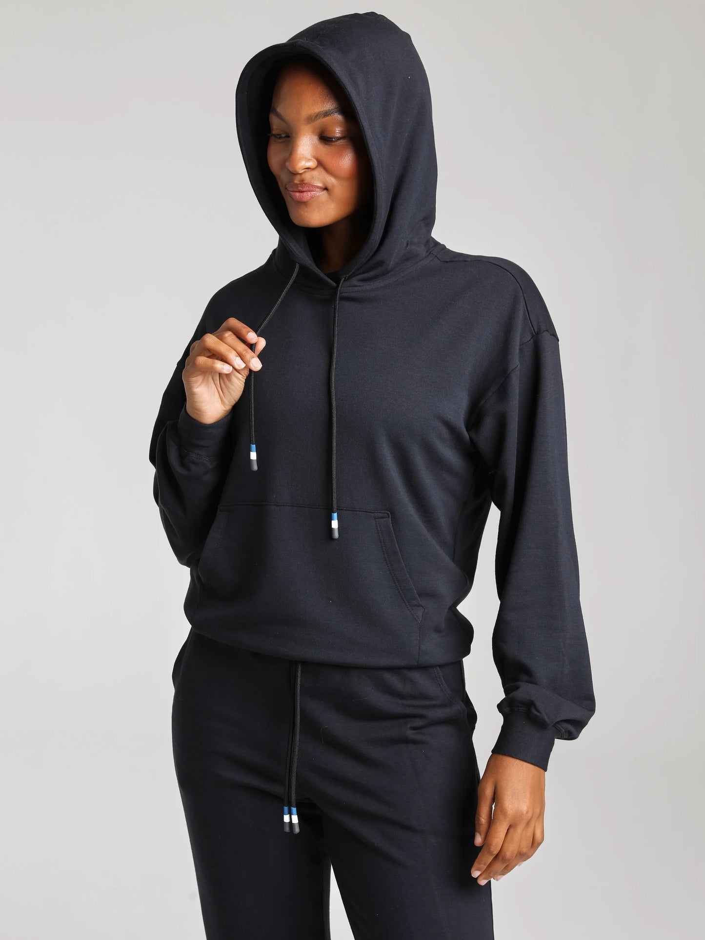 TenderBlend Monterey Hoodie - Black | Losano | Evolve Fit Wear