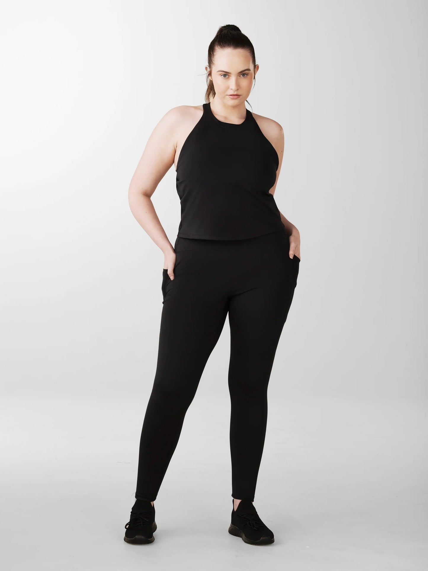 Essential Pocket Leggings - Black | Sustainable