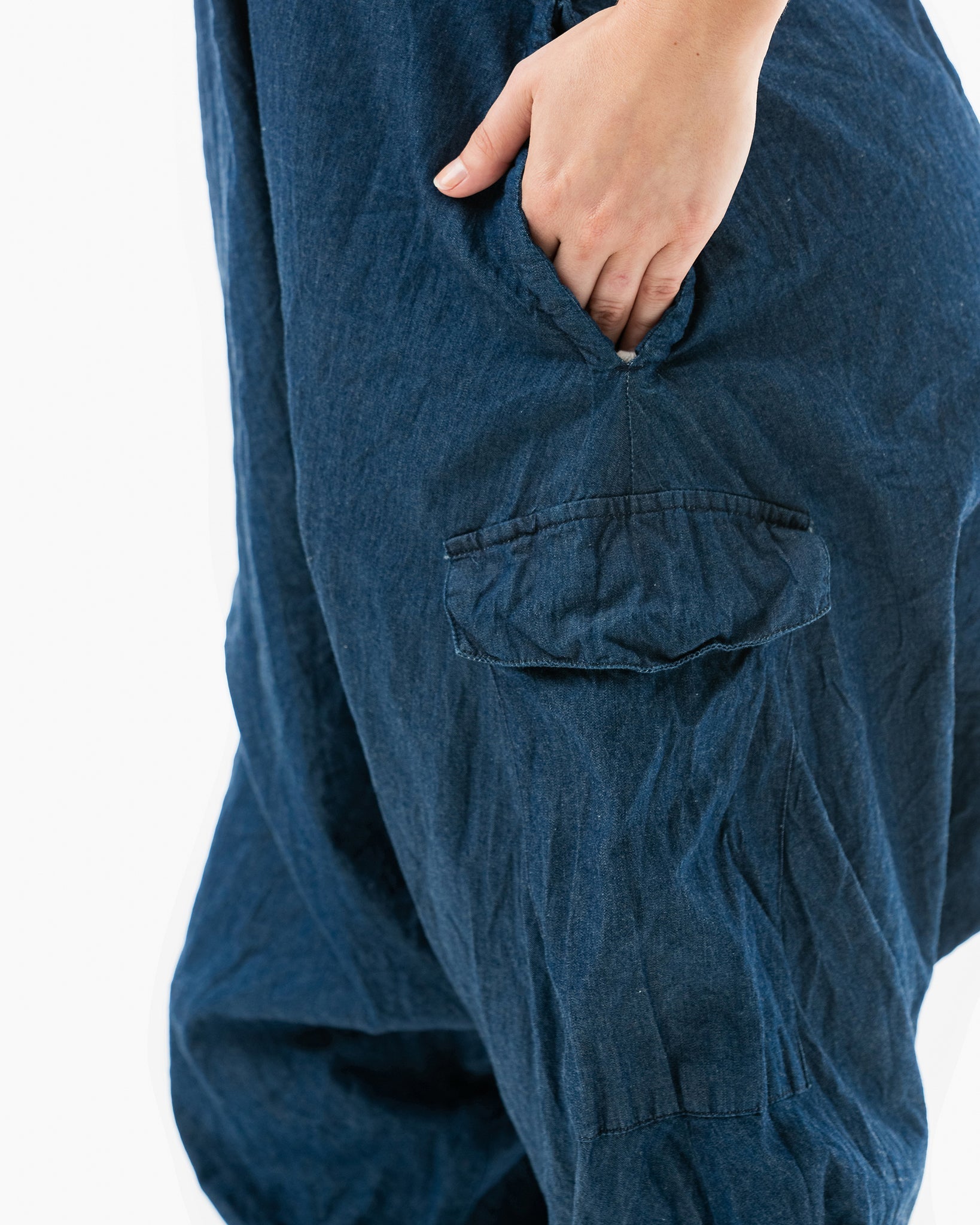 Jean Harem Jumpsuit | Buddha Pants® | Evolve Fit Wear