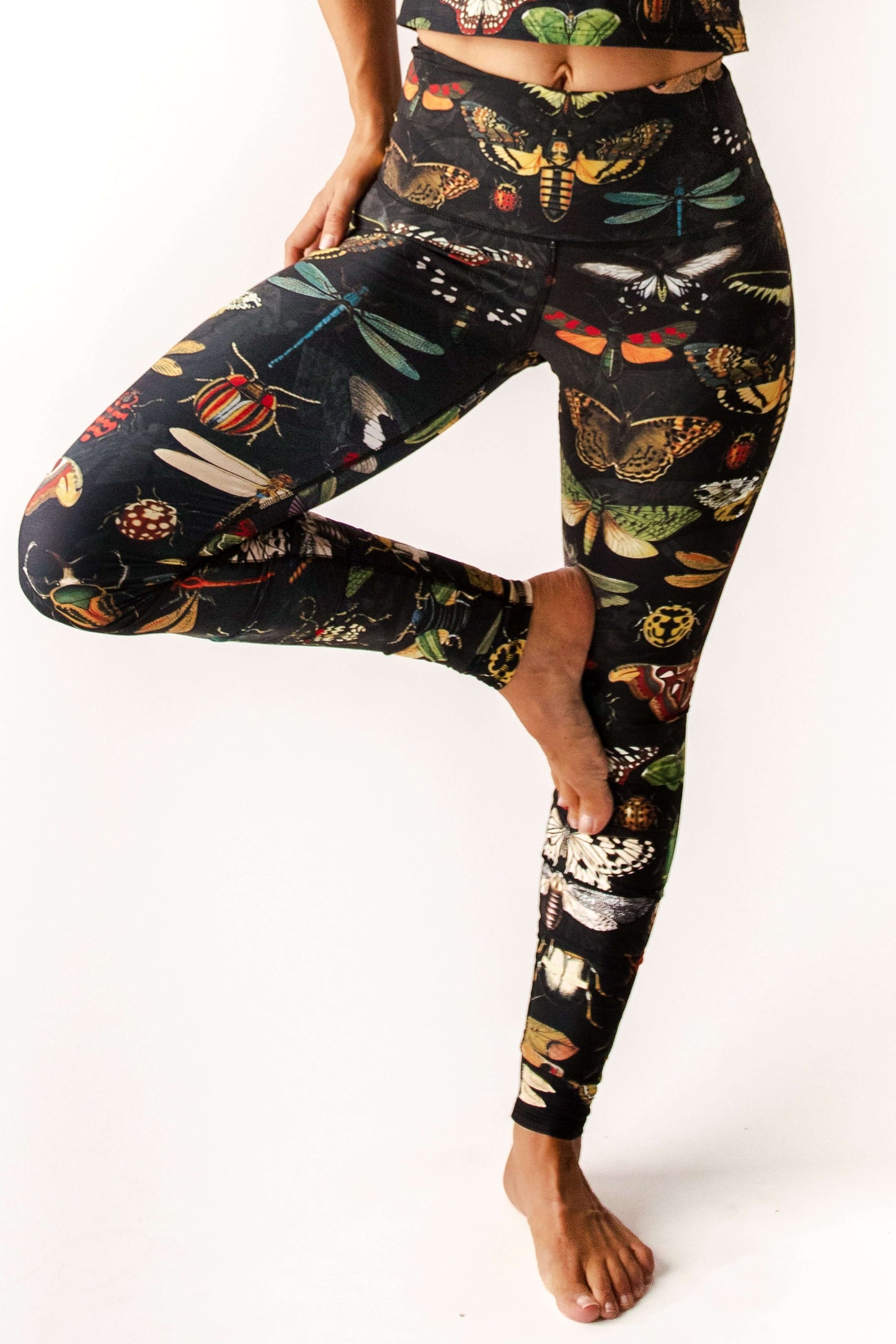 Buggin Out Printed Yoga Leggings | Yoga Democracy | Evolve Fit Wear