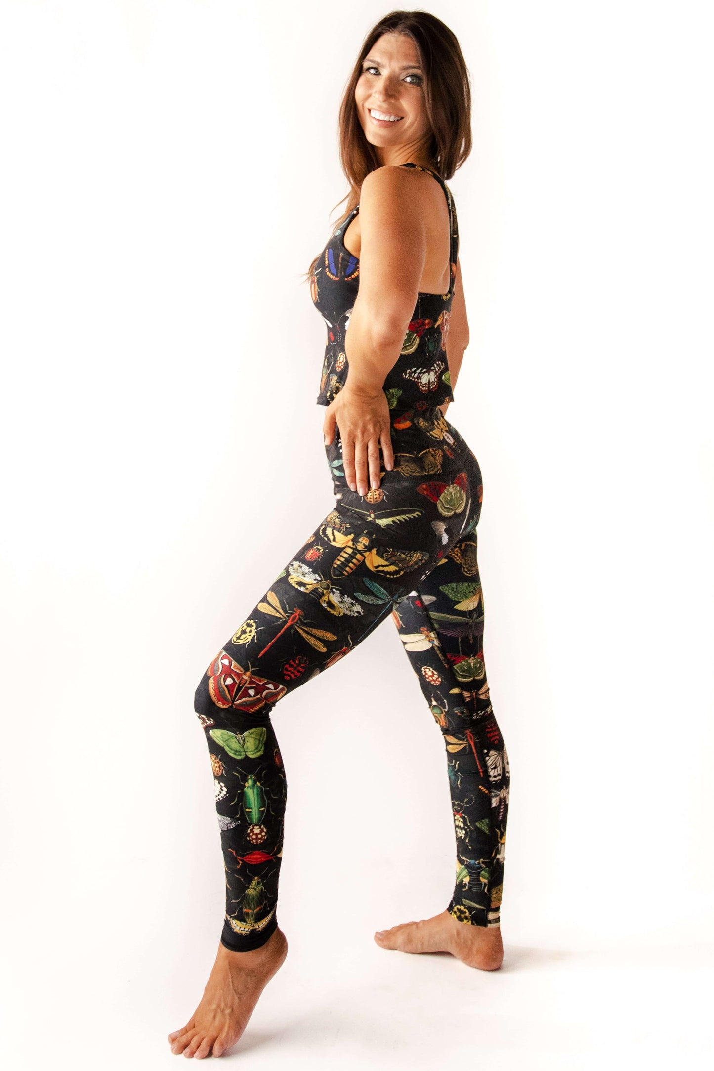 Buggin Out Printed Yoga Leggings | Yoga Democracy | Evolve Fit Wear