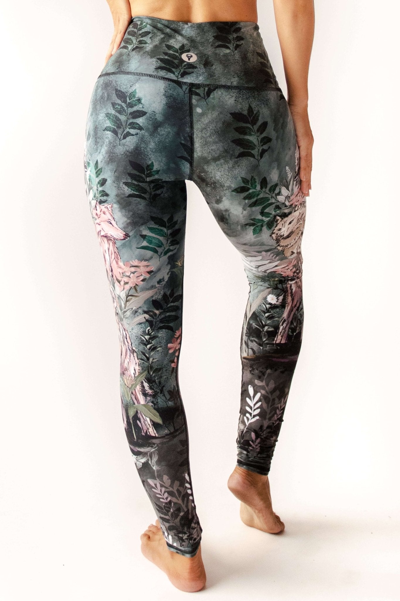 La Loba Printed Yoga Leggings | Yoga Democracy | Evolve Fit Wear