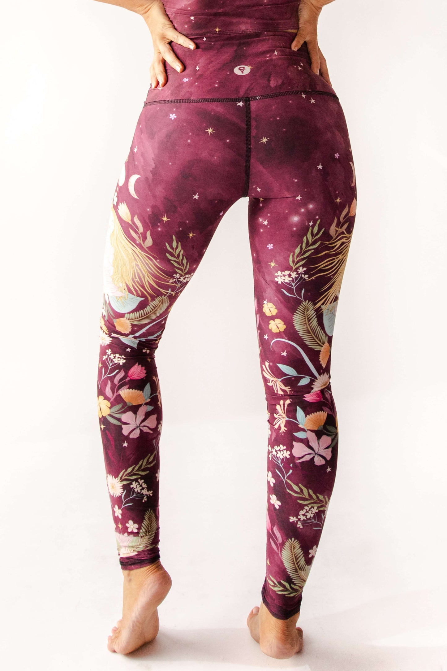The Creator Printed Yoga Leggings | Yoga Democracy | Evolve Fit Wear