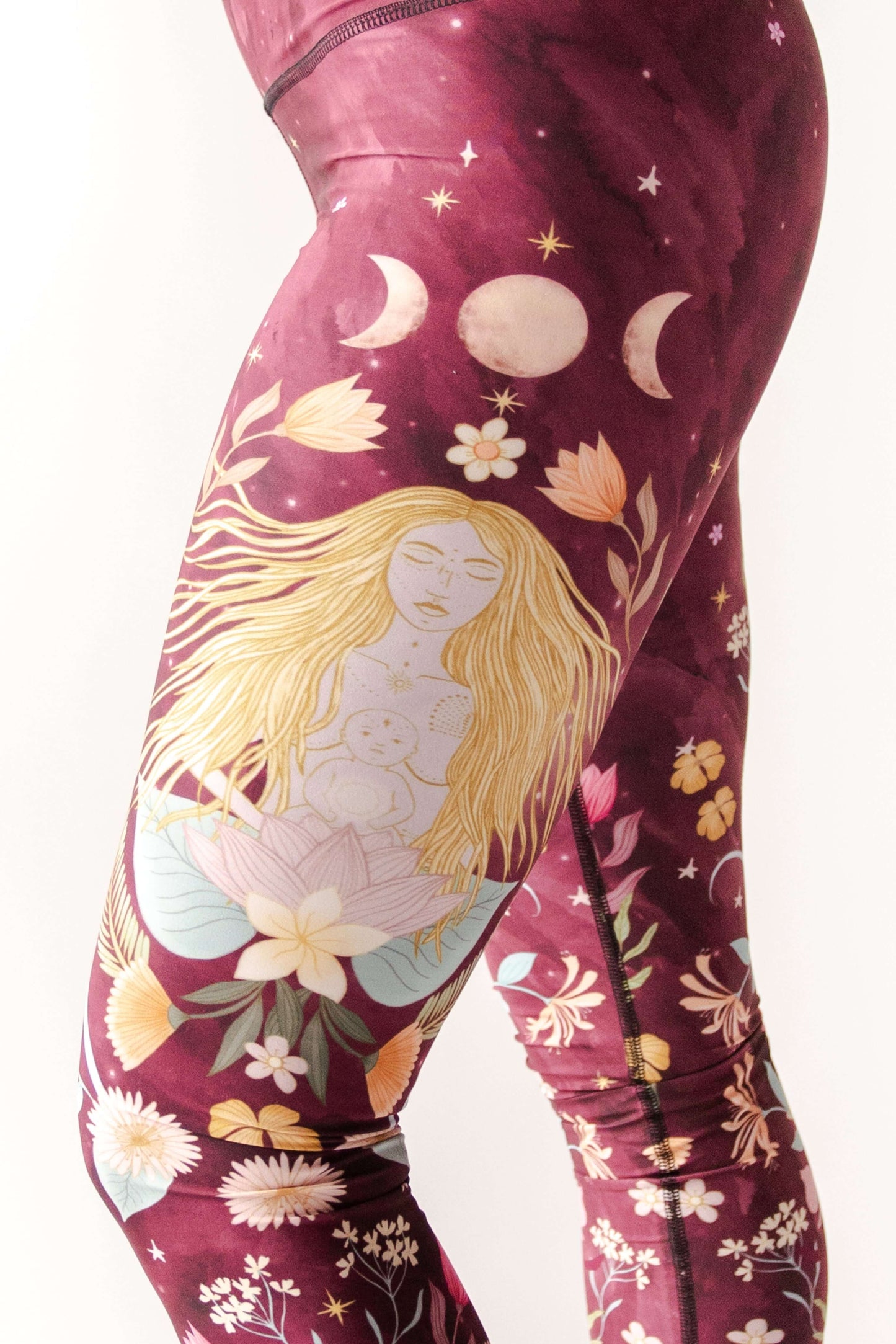 The Creator Printed Yoga Leggings | Yoga Democracy | Evolve Fit Wear