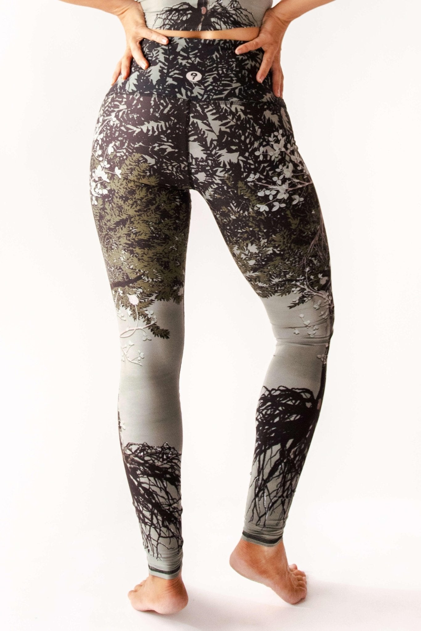 Transformation Printed Yoga Leggings | Yoga Democracy | Evolve Fit Wear