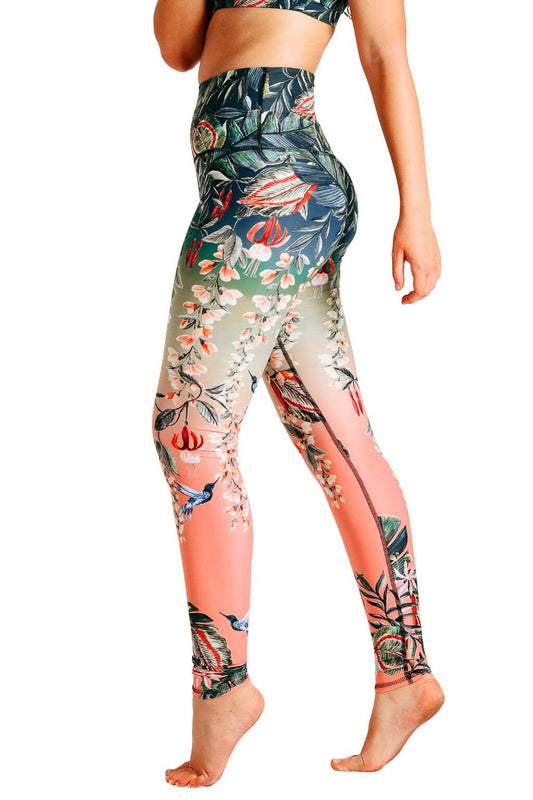 Feeling Ferntastic Printed Yoga Leggings | Yoga Democracy | Evolve Fit Wear