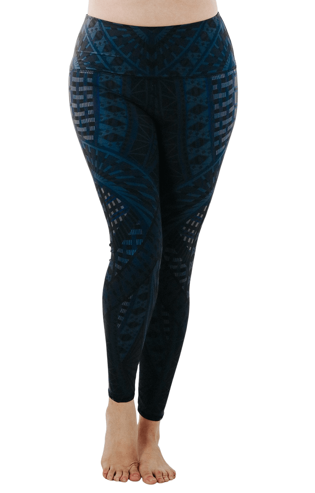 Warrior One Printed Yoga Leggings | Yoga Democracy | Evolve Fit Wear