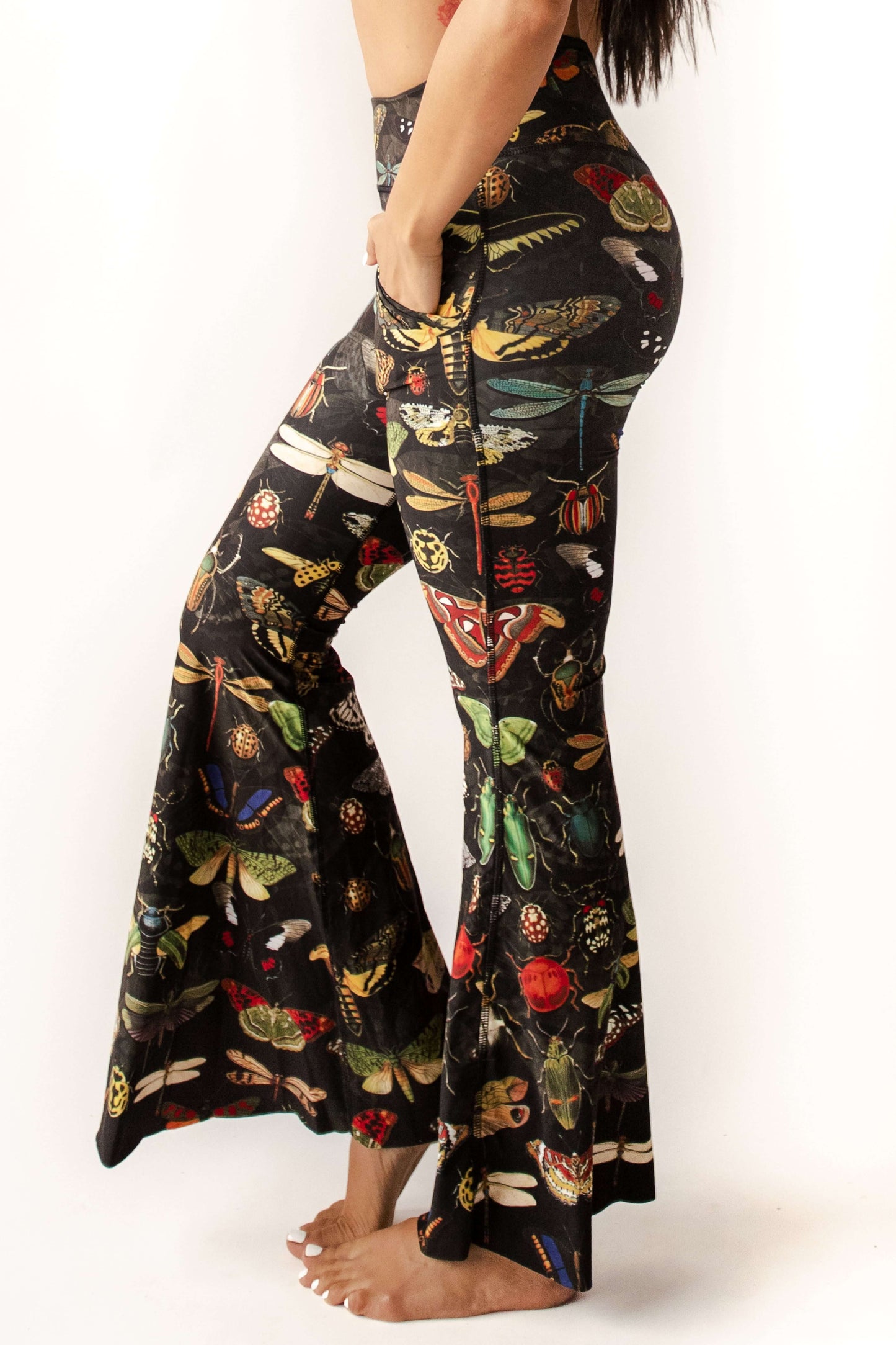 Bell Bottoms 2.0 in Buggin Out | Yoga Democracy | Evolve Fit Wear