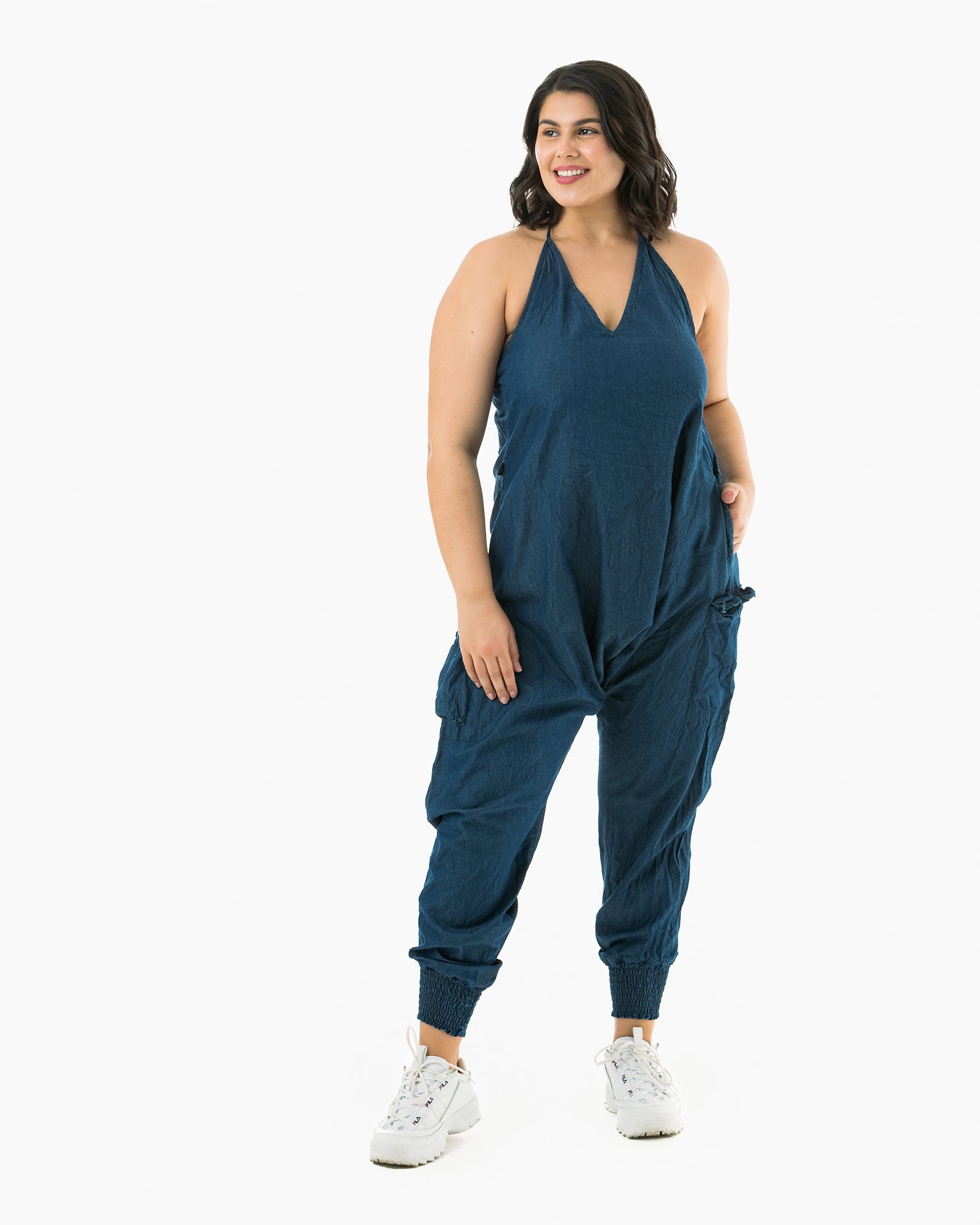 Jean Harem Jumpsuit | Buddha Pants® | Evolve Fit Wear