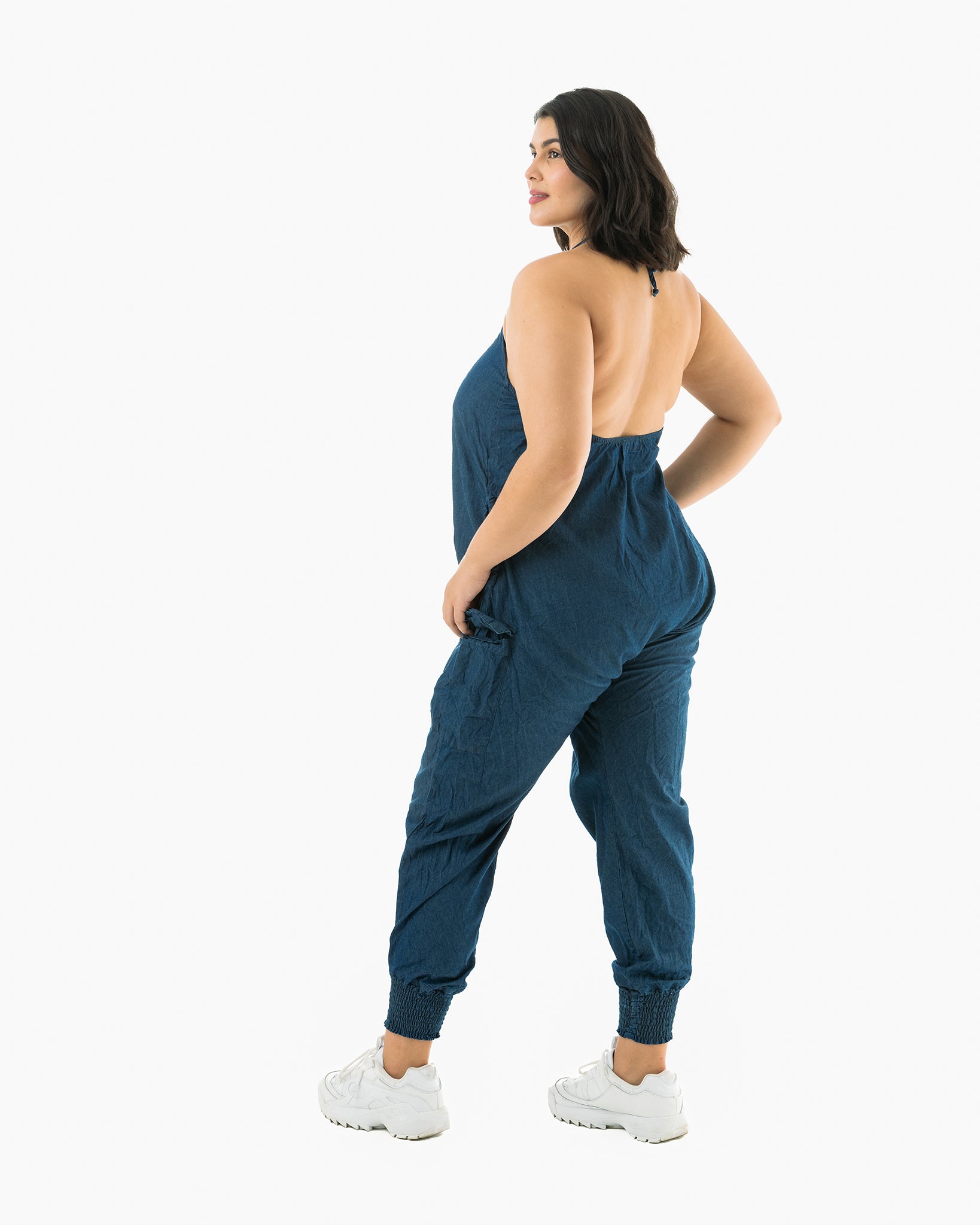 Jean Harem Jumpsuit | Buddha Pants® | Evolve Fit Wear