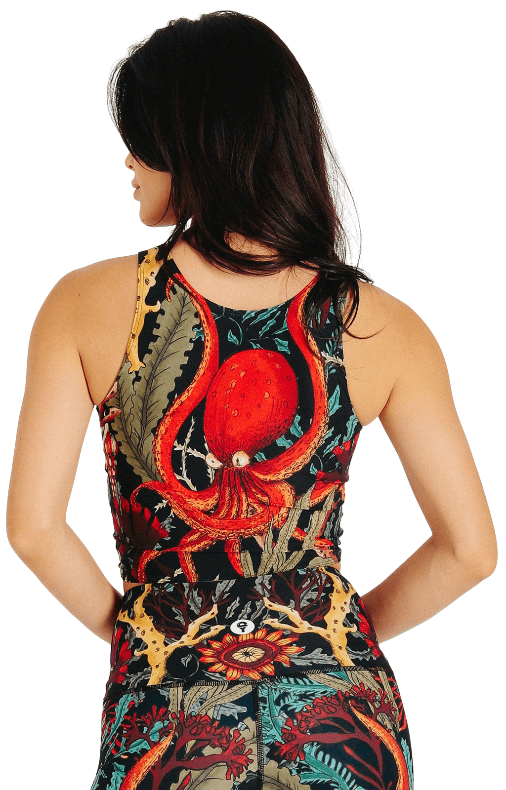 Reversible Knot Top in Coral My Name | Yoga Democracy | Evolve Fit Wear