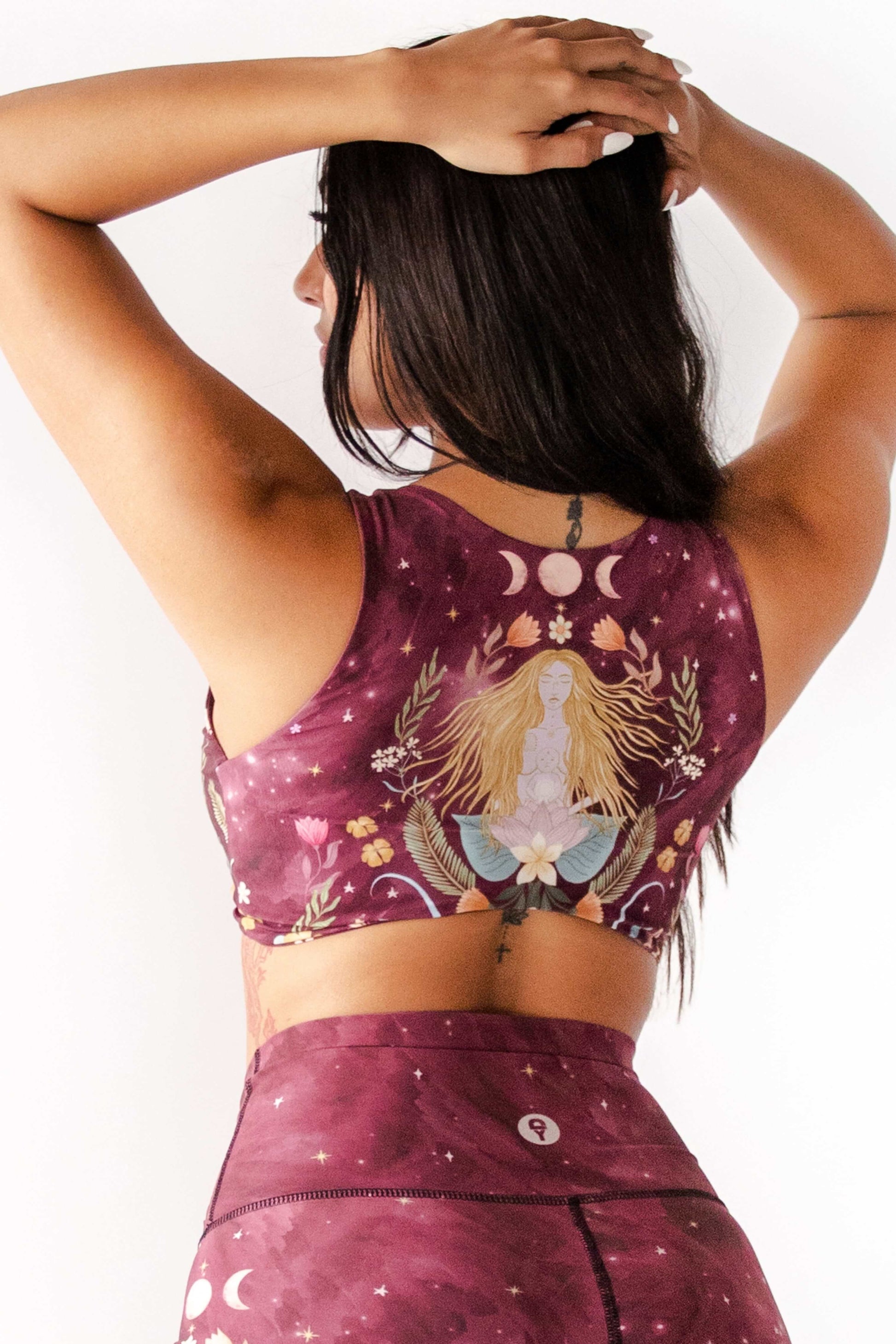 Reversible Twist Top in The Creator | Yoga Democracy | Evolve Fit Wear