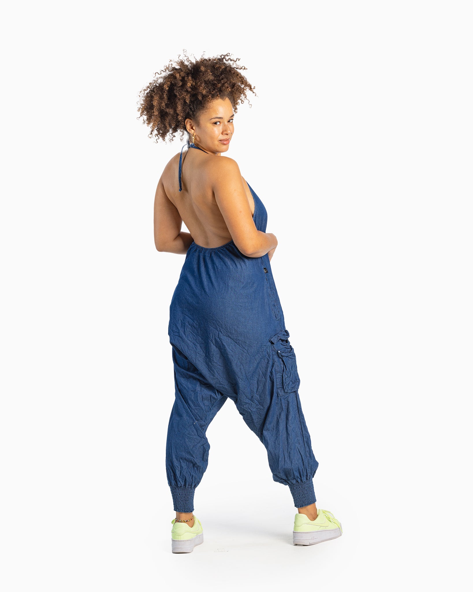 Jean Harem Jumpsuit | Buddha Pants® | Evolve Fit Wear