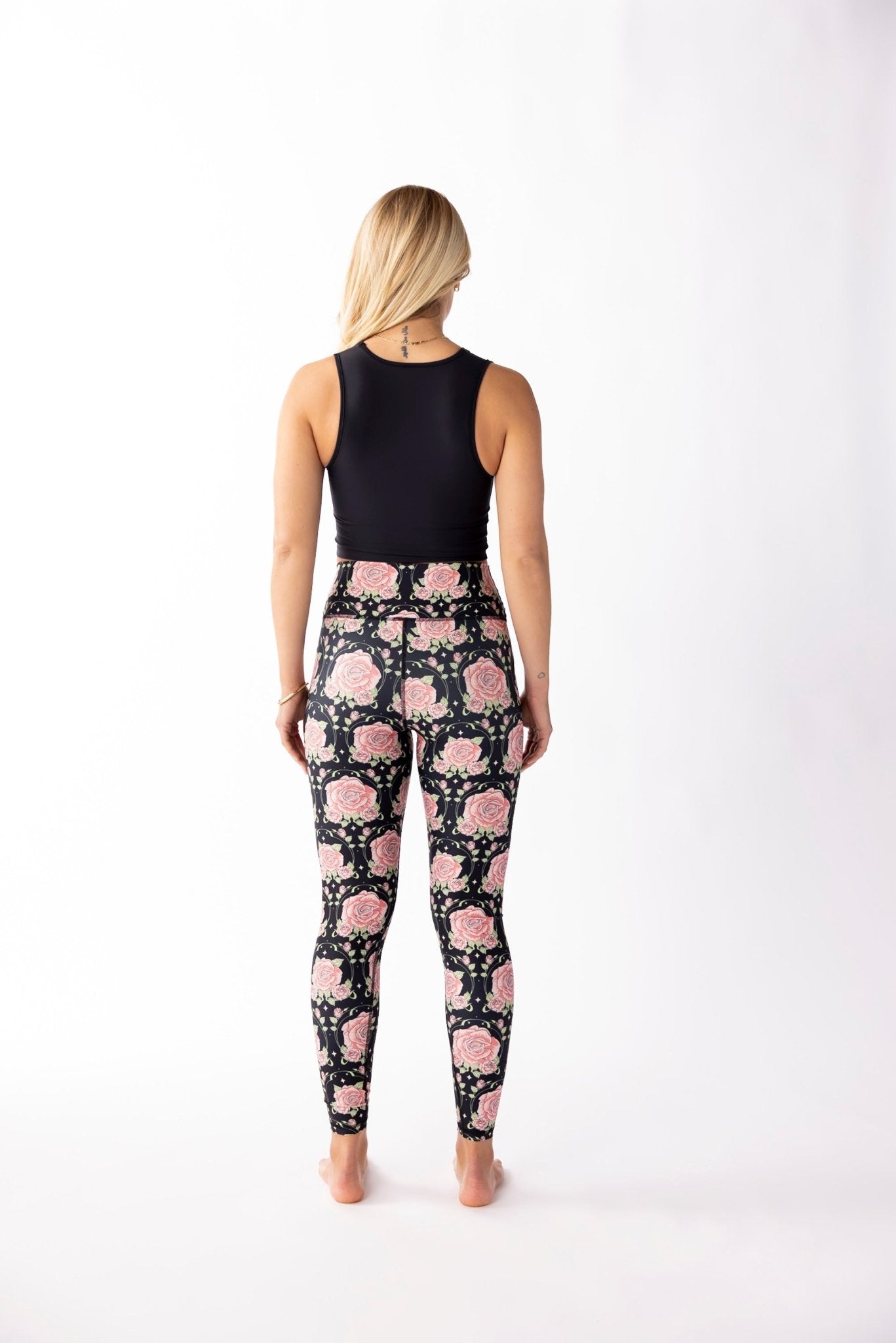 Leggings - Midnight Rose | Swaay | Evolve Fit Wear