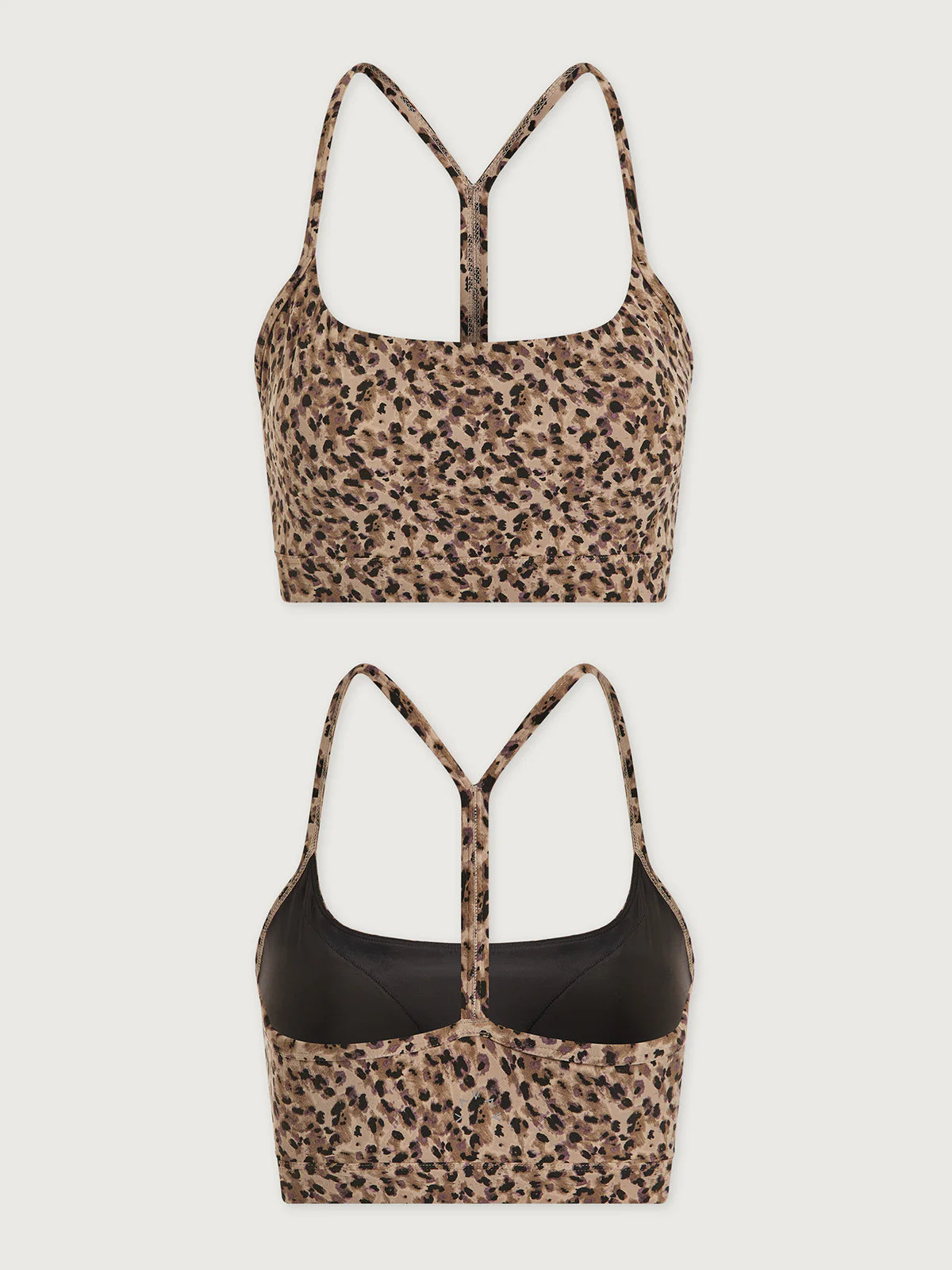 FreeSoft Harley Bralette - Coffee Quartz Cheetah