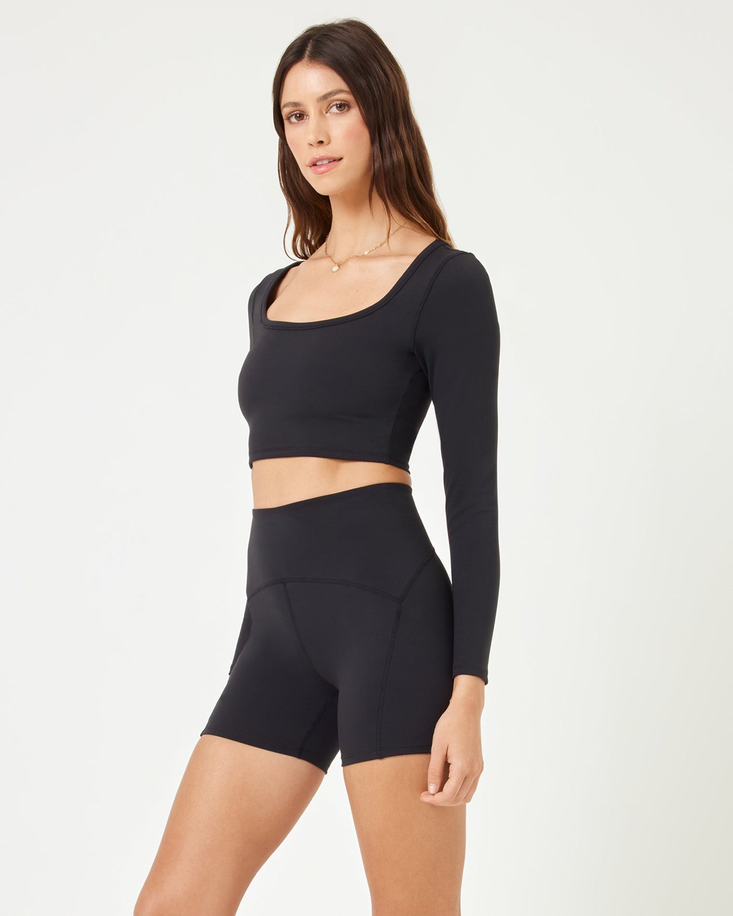 En Pointe Top - Black | LSPACE | Evolve Fit Wear