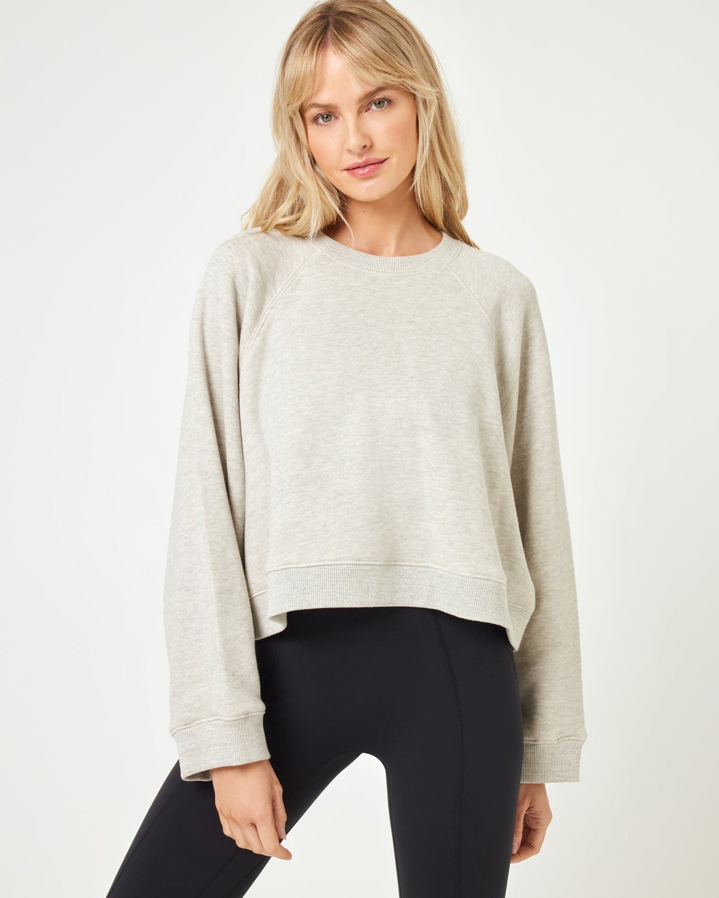 Vincent Pullover - Heather Grey | LSPACE | Evolve Fit Wear