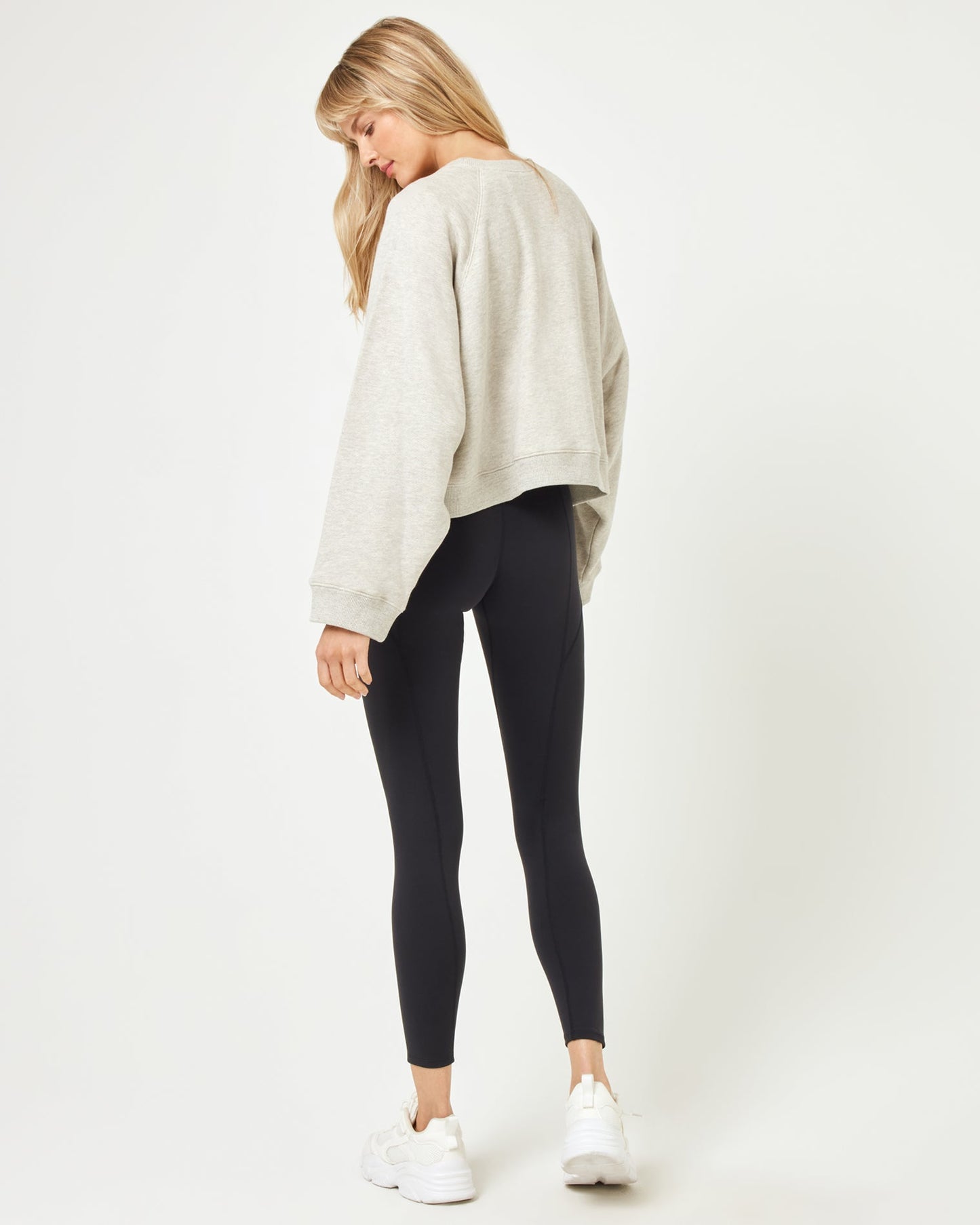Vincent Pullover - Heather Grey | LSPACE | Evolve Fit Wear