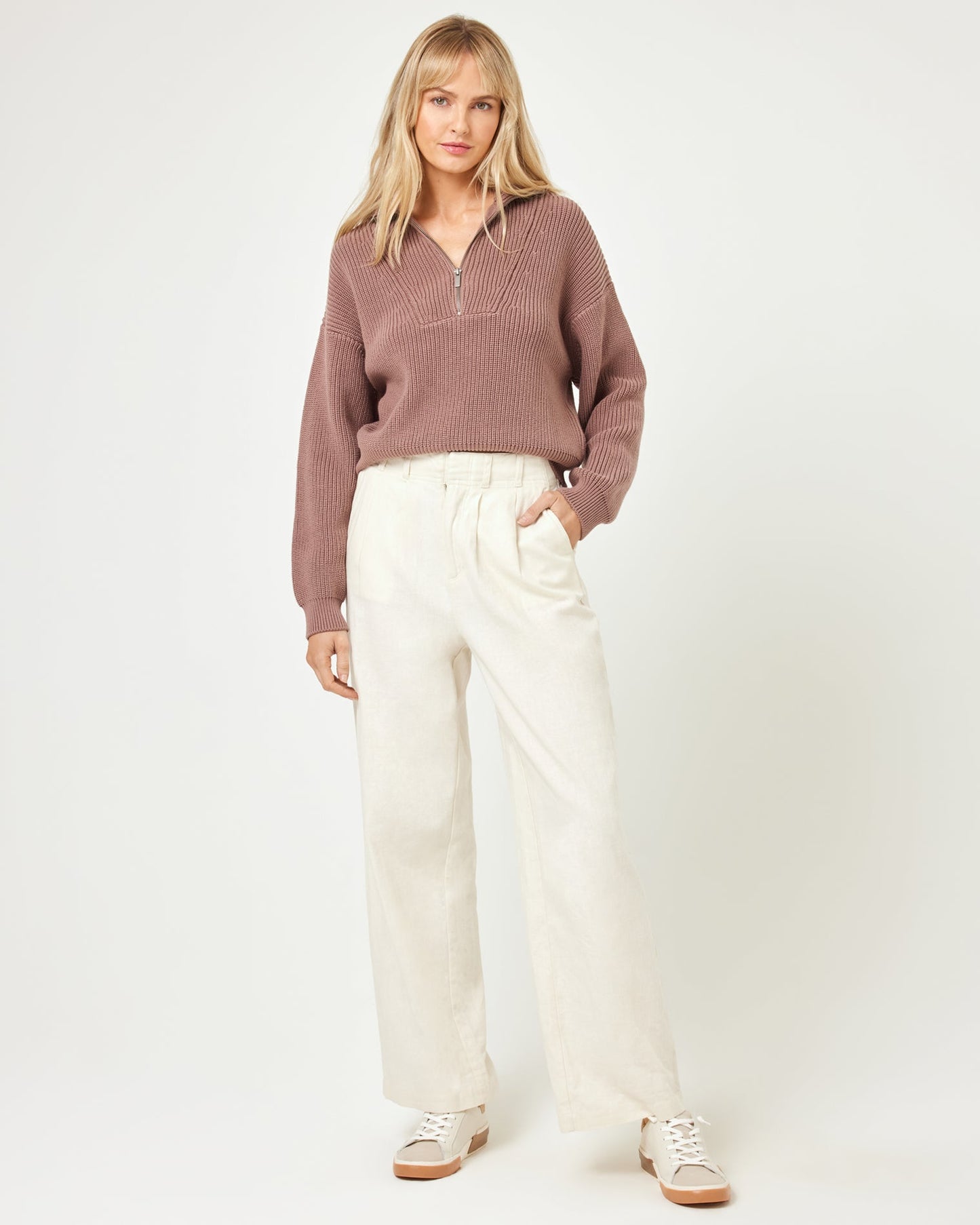Sorine Sweater - Fawn | LSPACE | Evolve Fit Wear