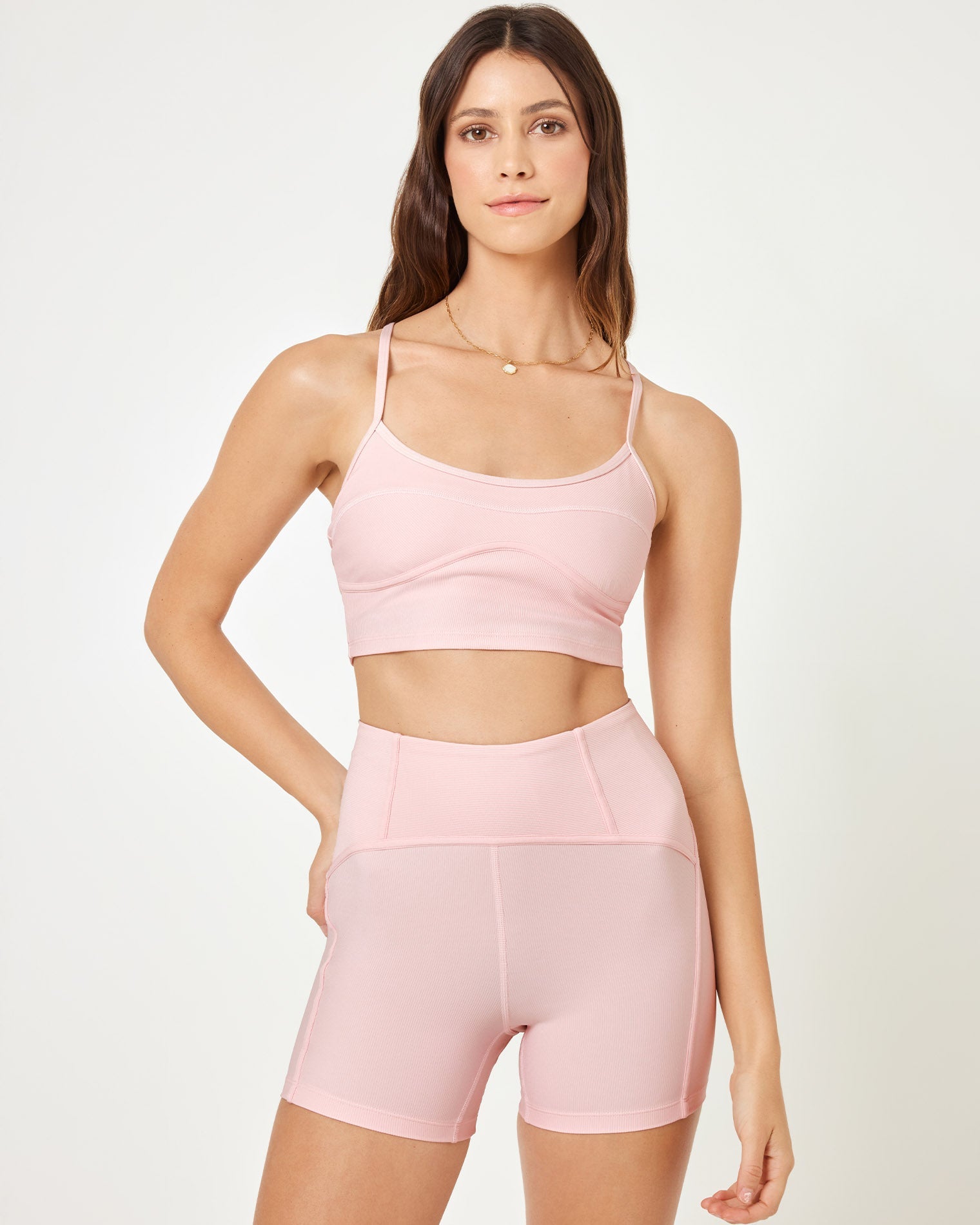 Revel Top - Petal | LSPACE | Evolve Fit Wear