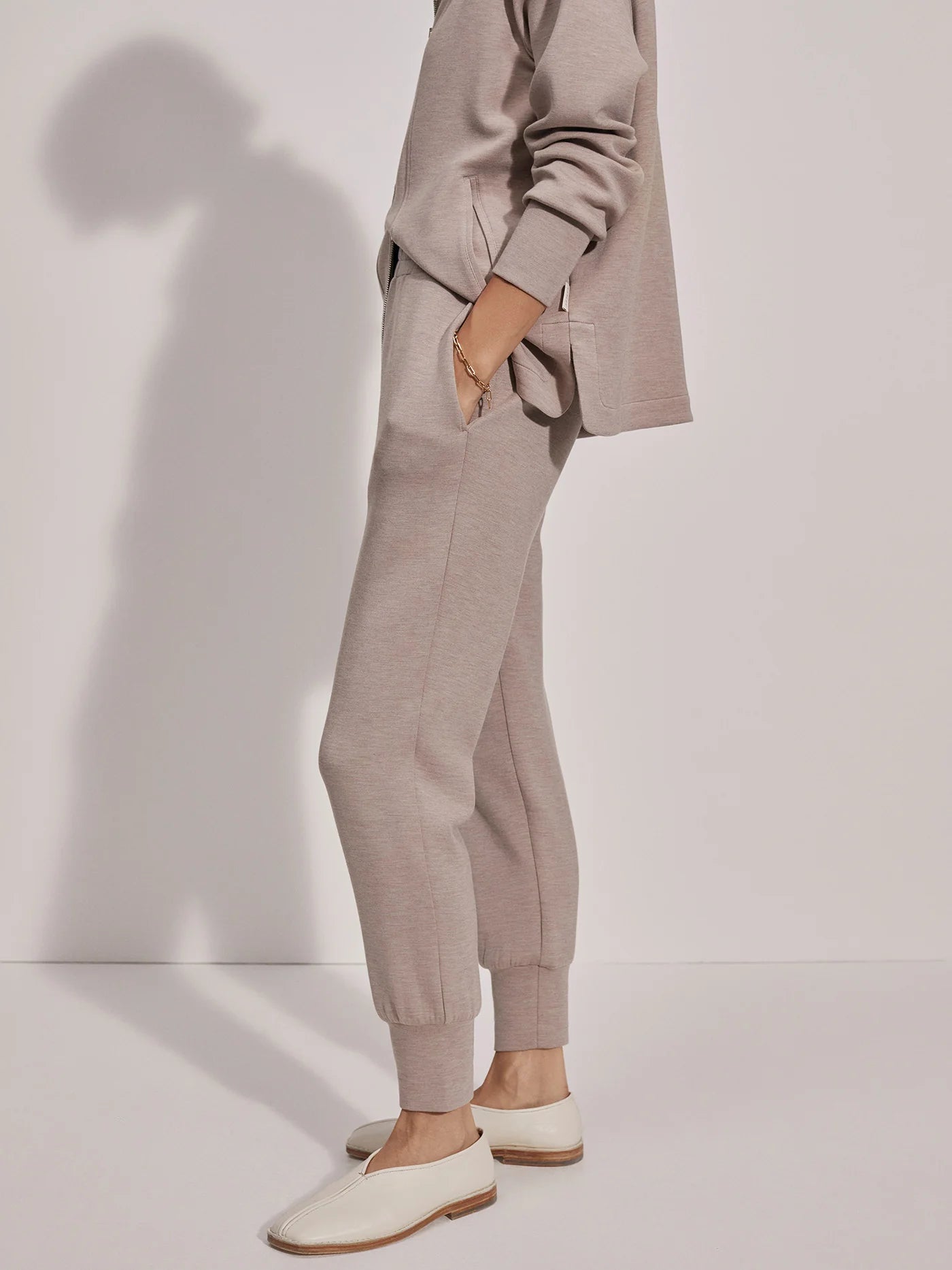 Slim Cuff Pants 25 - Taupe Marl | Joggers