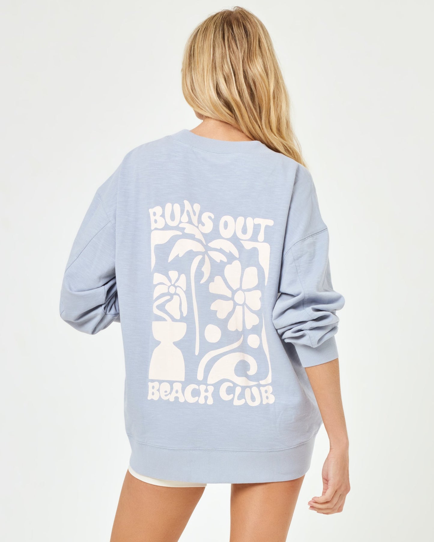 Sunnyside Sweatshirt - Haze | LSPACE | Evolve Fit Wear