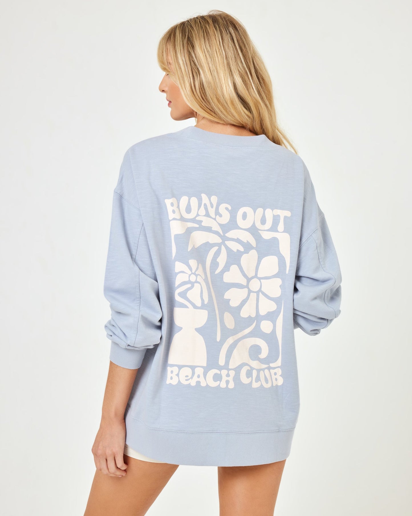 Sunnyside Sweatshirt - Haze | LSPACE | Evolve Fit Wear