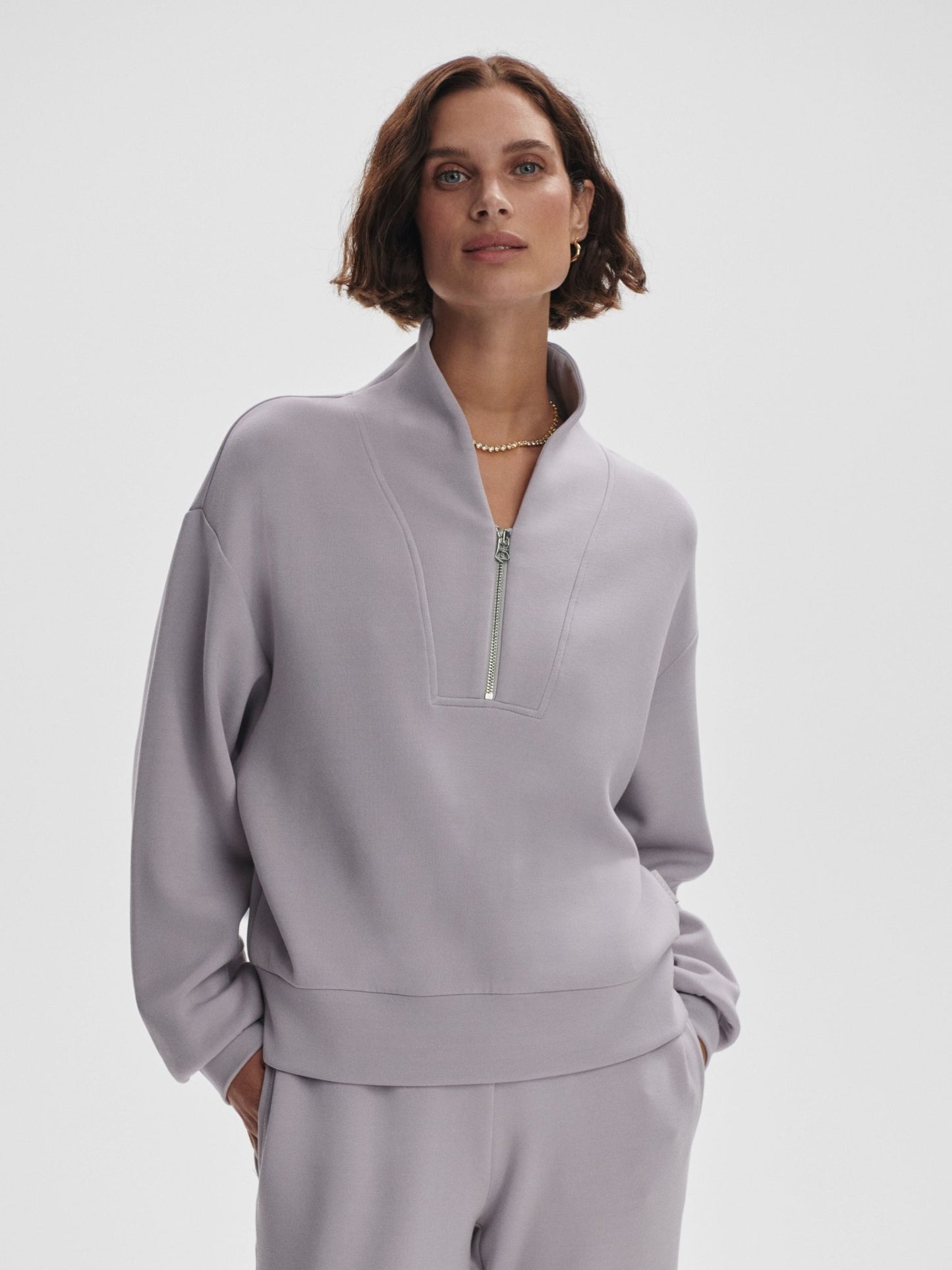 Varley Davidson Sweat - Raindrops | Varley | Evolve Fit Wear
