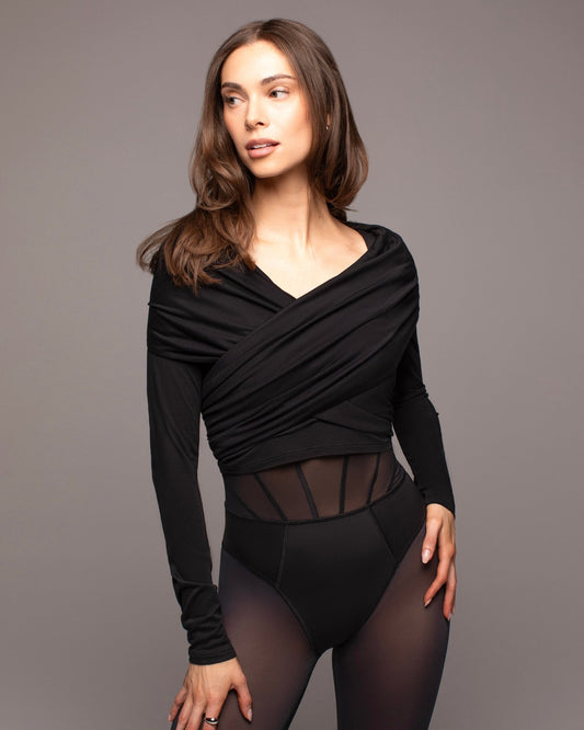 Michi Allegro Wrap Top | MICHI | Evolve Fit Wear