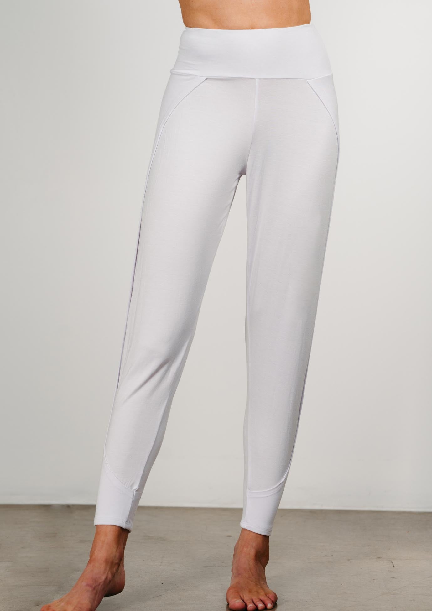 Bhakti Jogger - White | Jala | Evolve Fit Wear