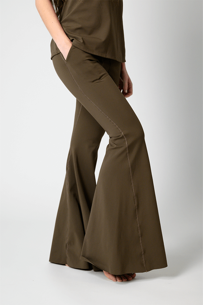 Bell Bottoms 2.0 in Twig | Yoga Democracy | Evolve Fit Wear