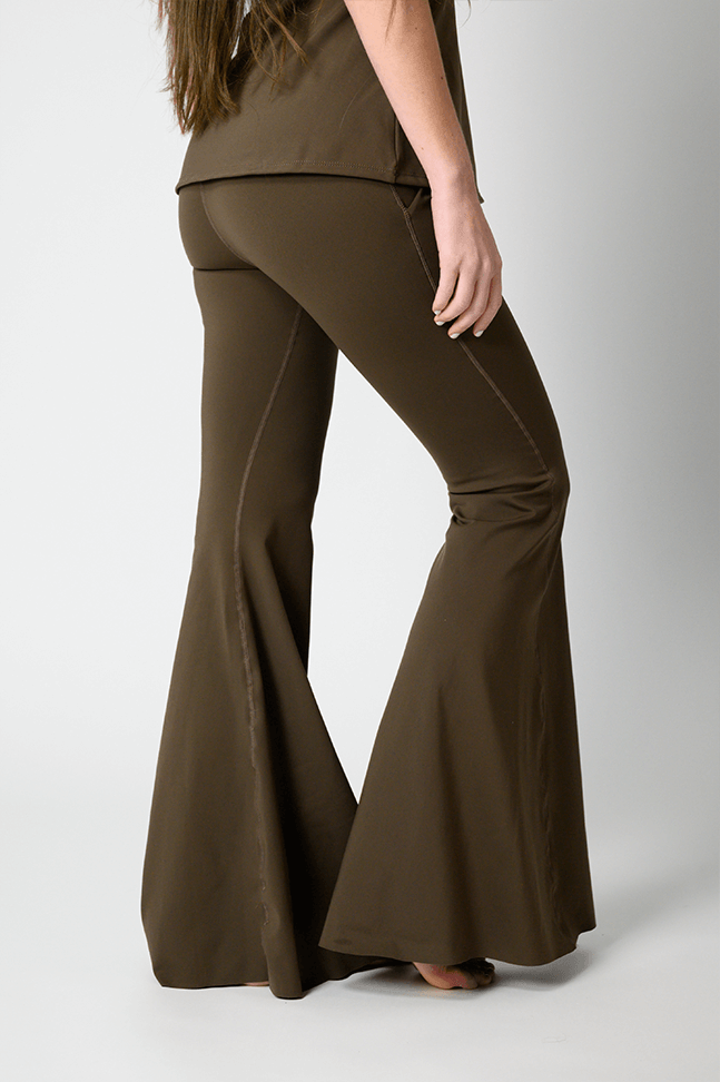 Bell Bottoms 2.0 in Twig | Yoga Democracy | Evolve Fit Wear