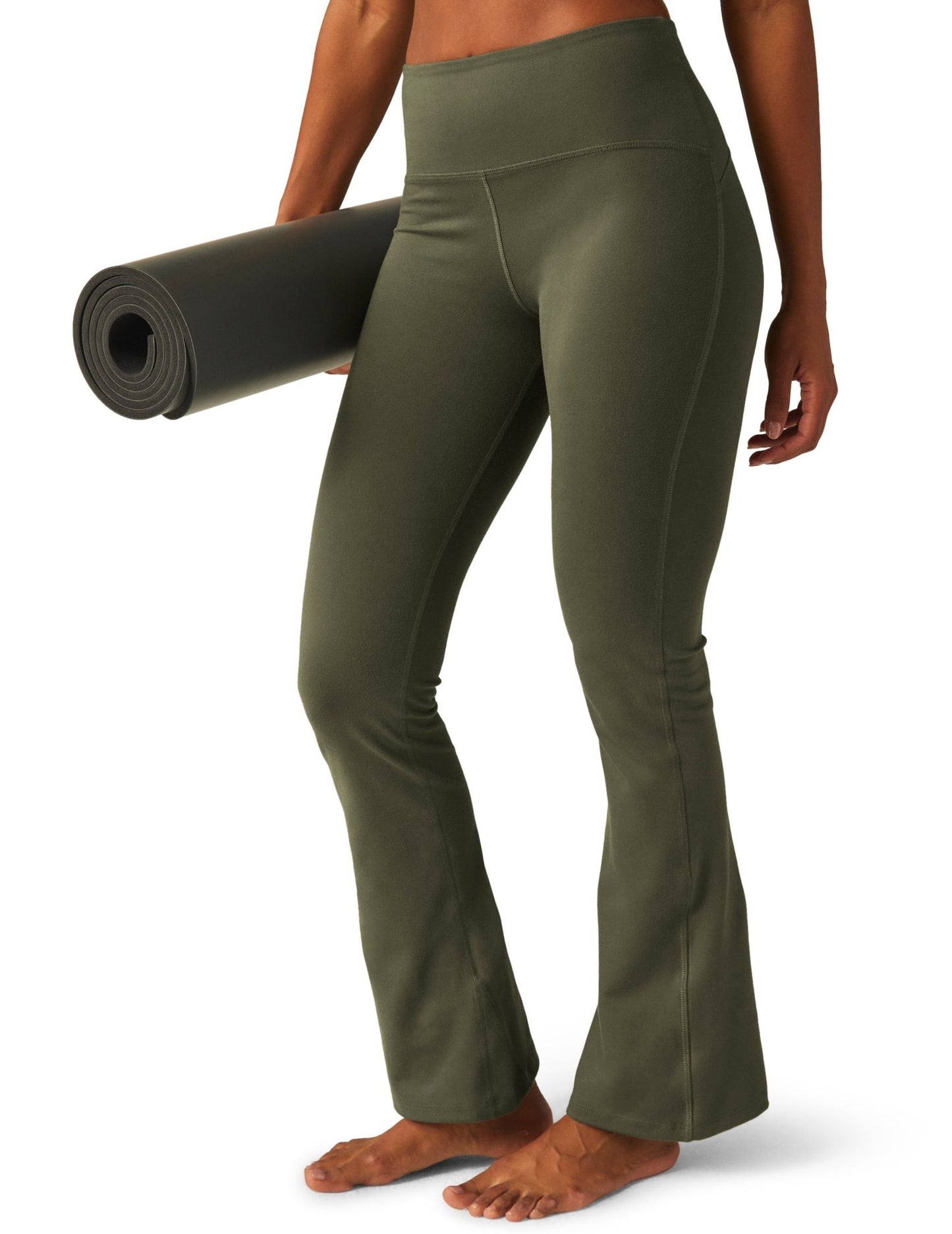 Beyond Yoga PowerBeyond Strive Midi Legging - Olive | Beyond Yoga | Evolve Fit Wear