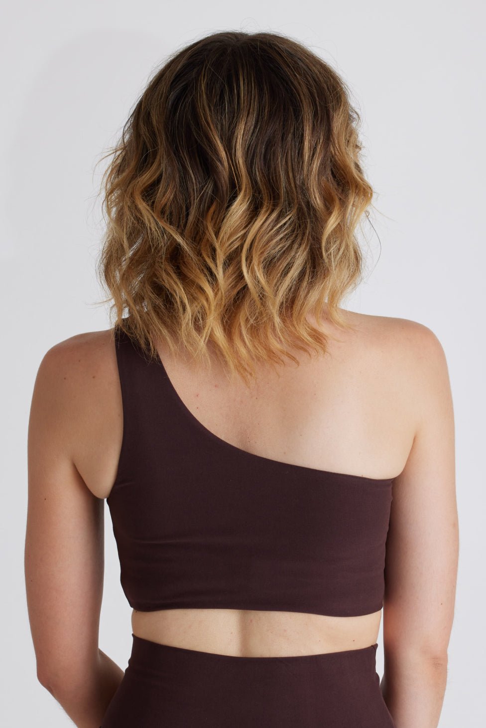 Chai One Shoulder Top | Wolven | Evolve Fit Wear