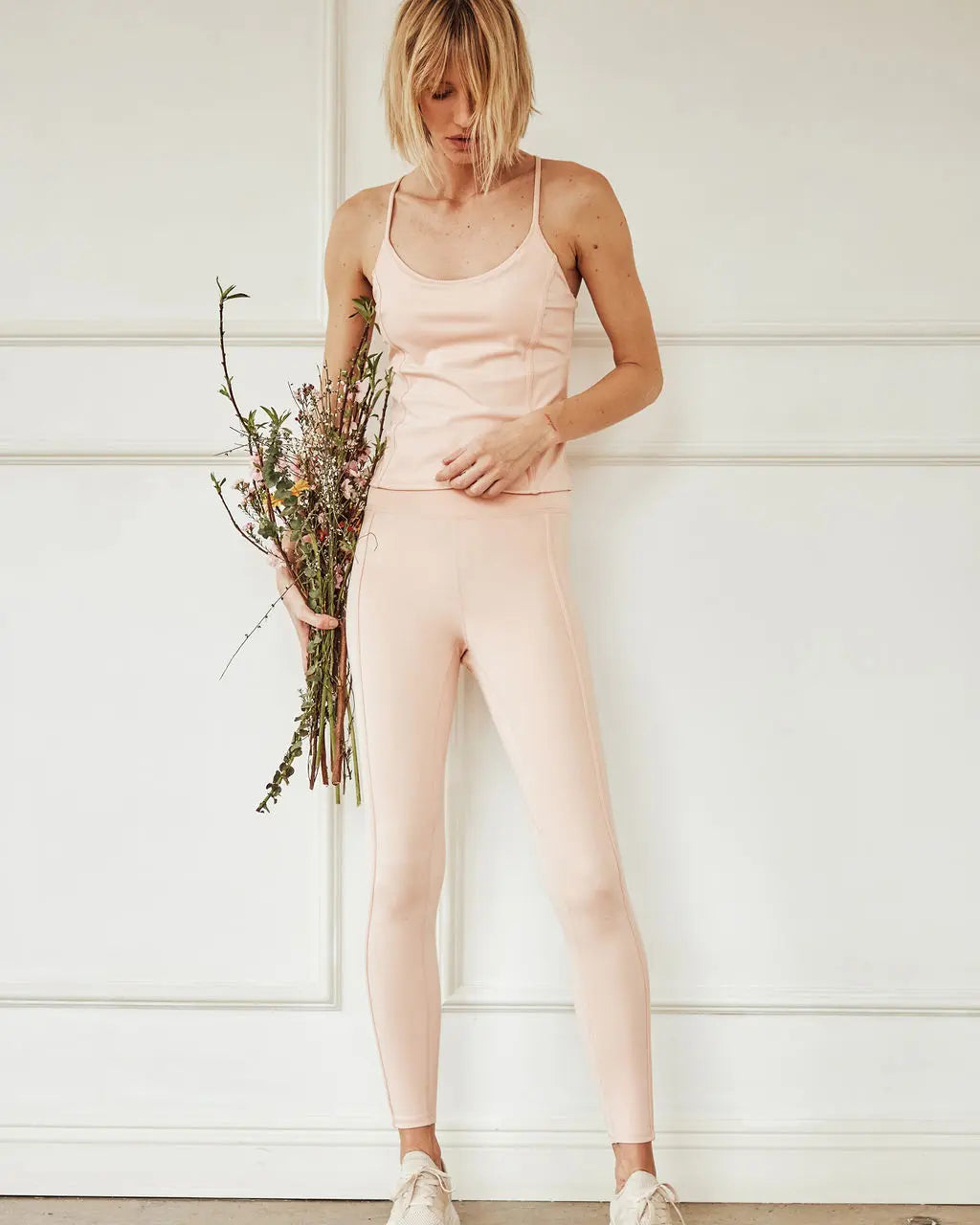 Contour 7/8 High Waisted Leggings - Evening Sand