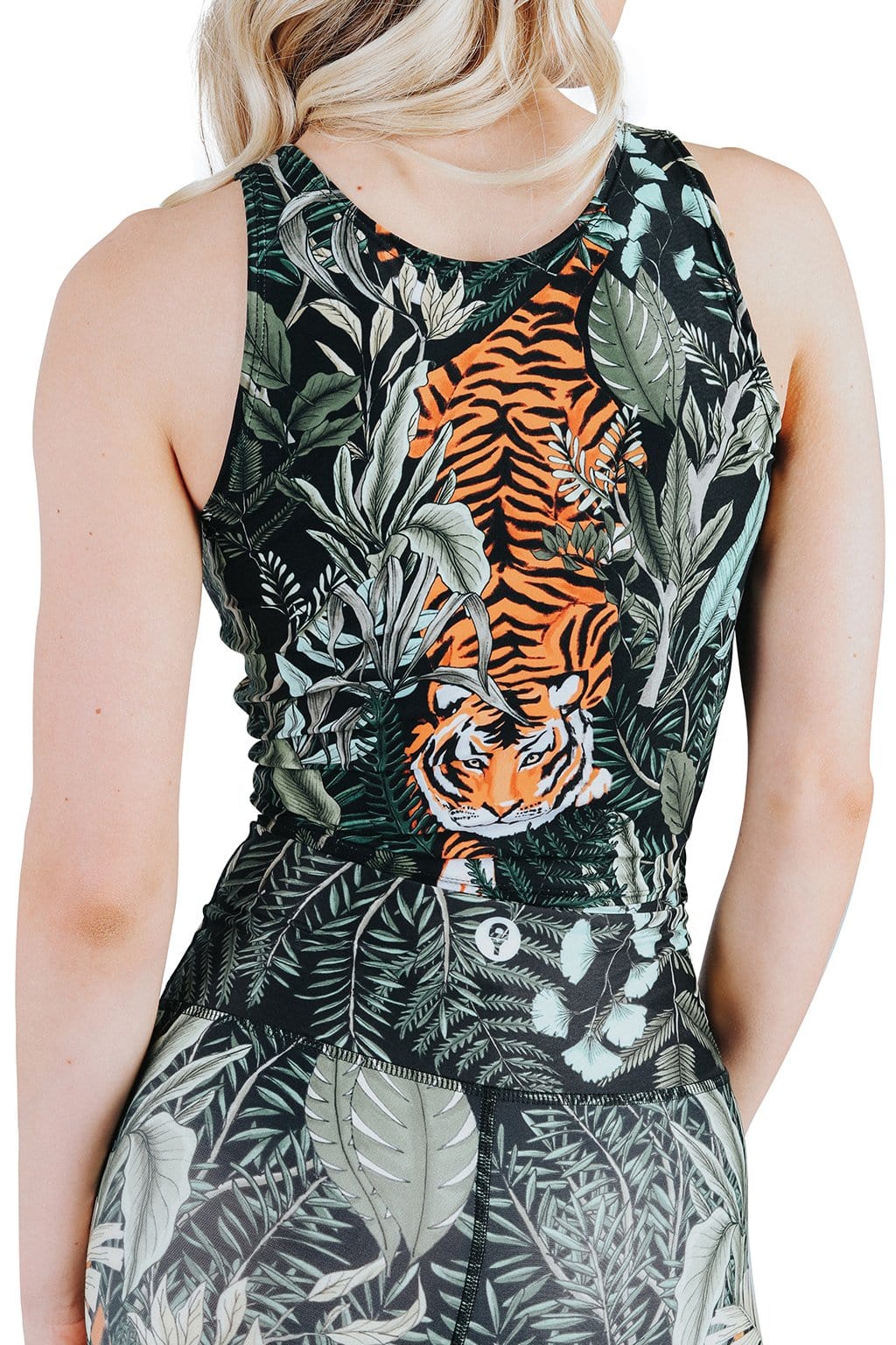 Reversible Knot Top in Rawr Talent | Yoga Democracy | Evolve Fit Wear