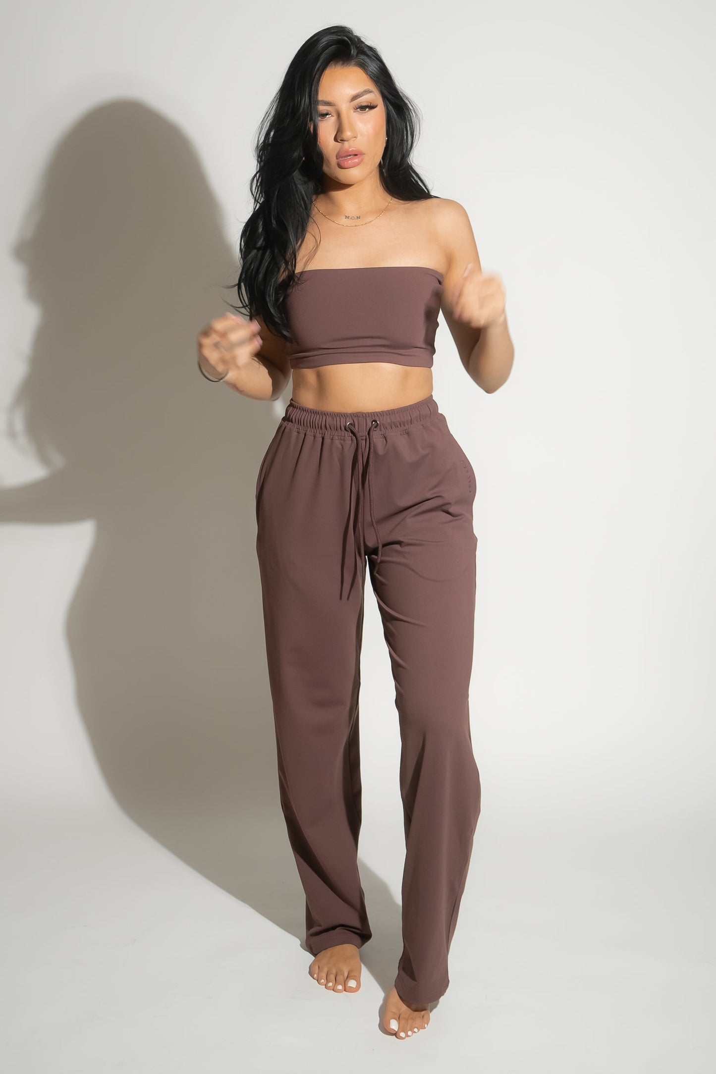 Weekend Trouser - Mahogany | Buttersoft | Evolve Fit Wear