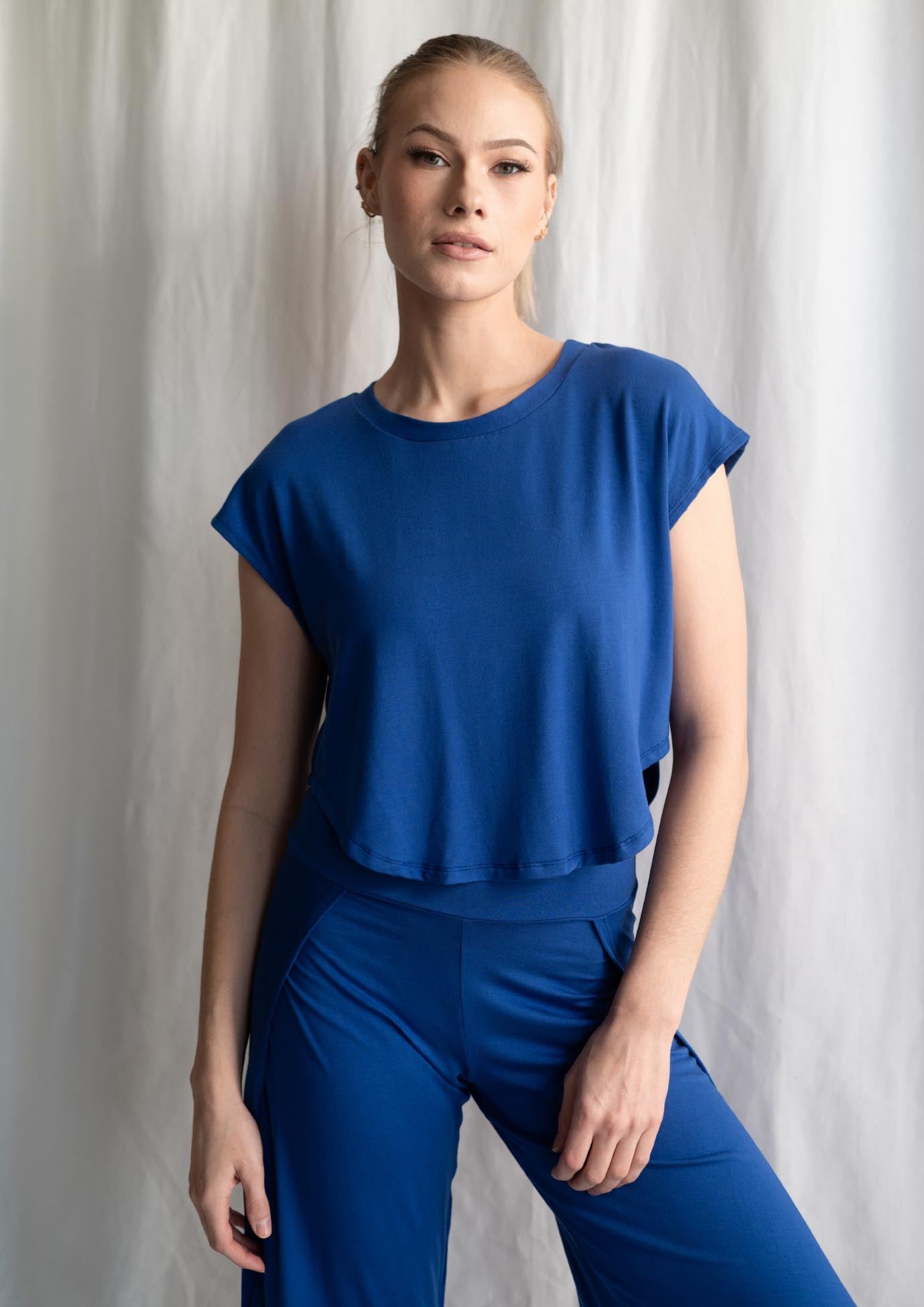 Easy Tee - Sapphire | Jala | Evolve Fit Wear