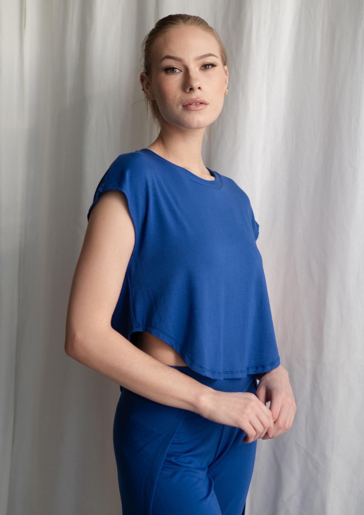 Easy Tee - Sapphire | Jala | Evolve Fit Wear