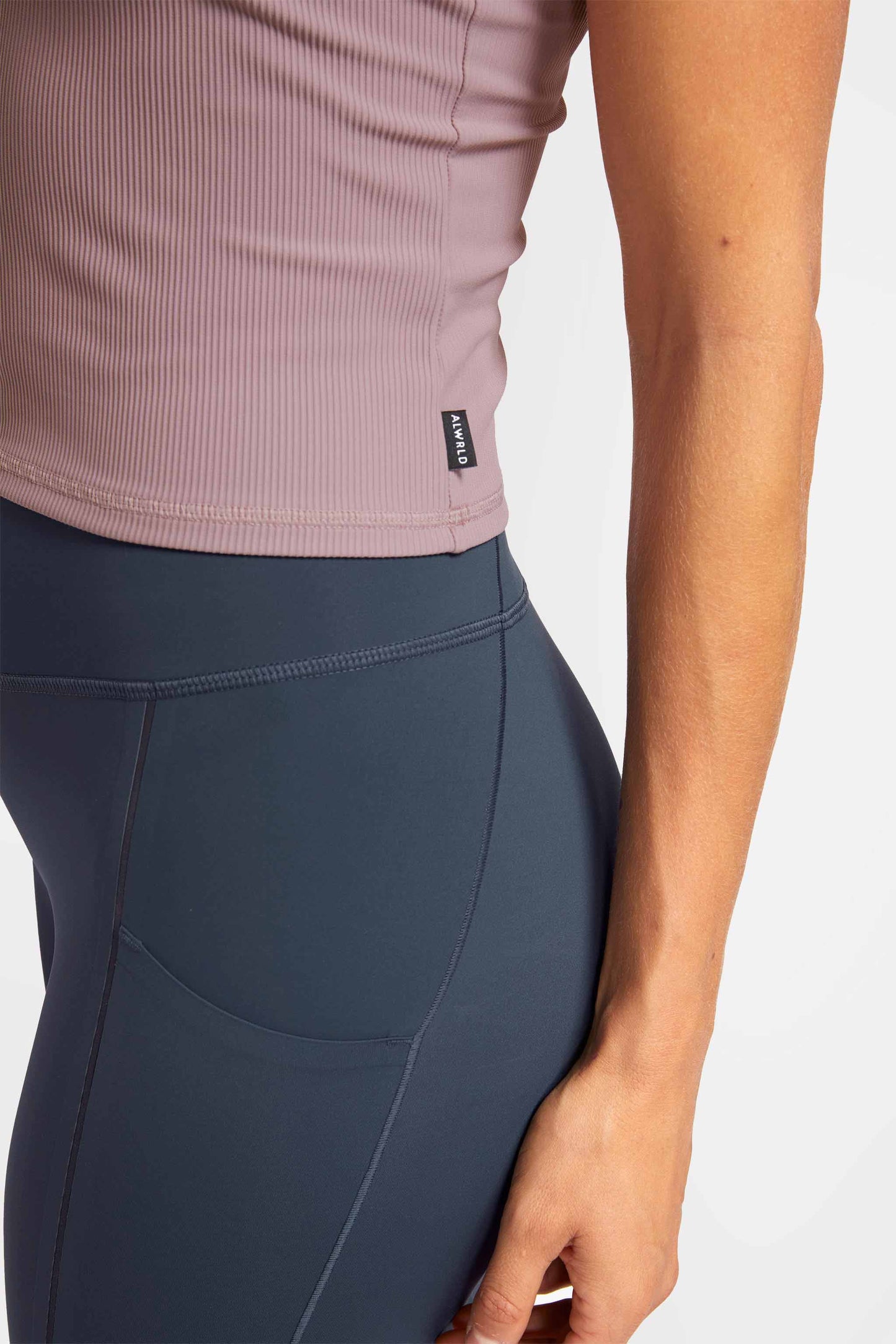 ALRN RIB CROP TANK