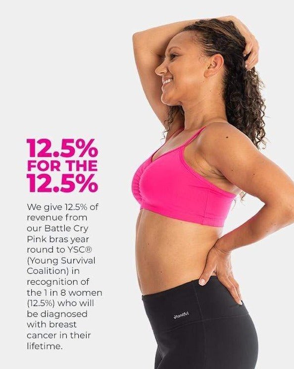 Adjustable Bra – Battle Cry Pink | Handful | Evolve Fit Wear