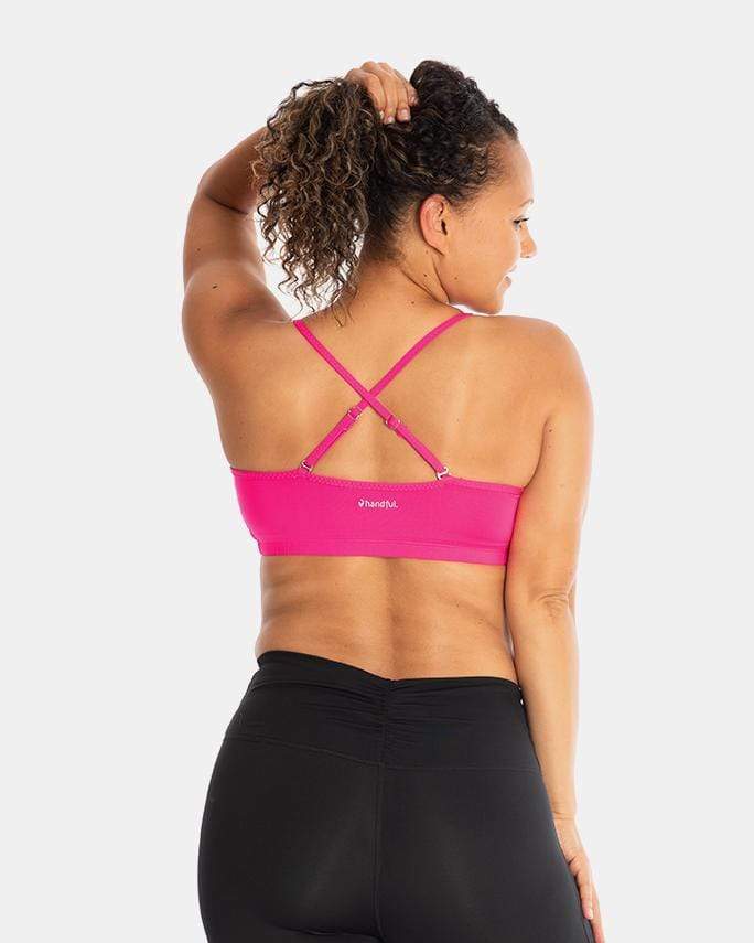Adjustable Bra – Battle Cry Pink | Handful | Evolve Fit Wear